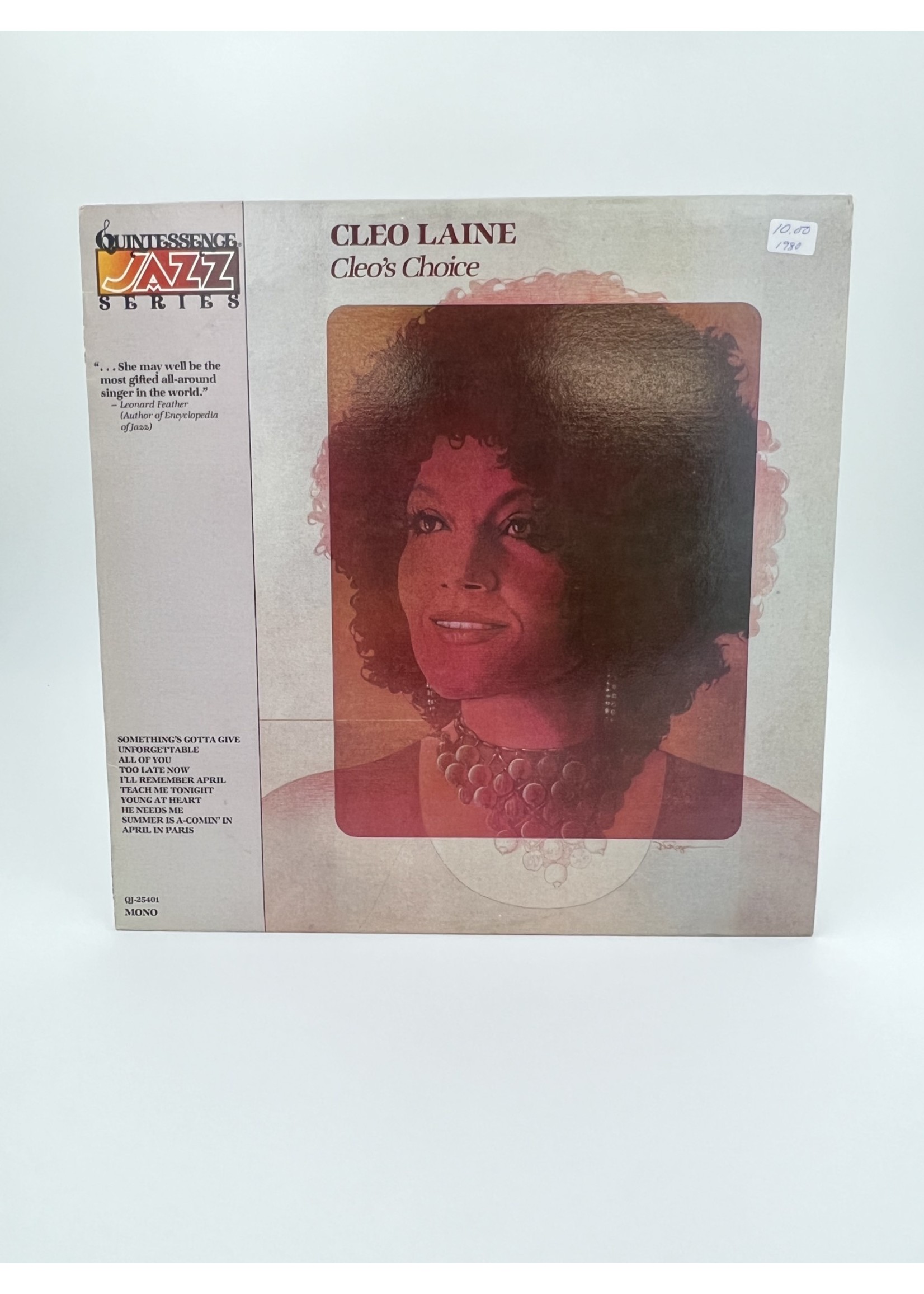 LP Cleo Laine Cleos Choice LP RECORD