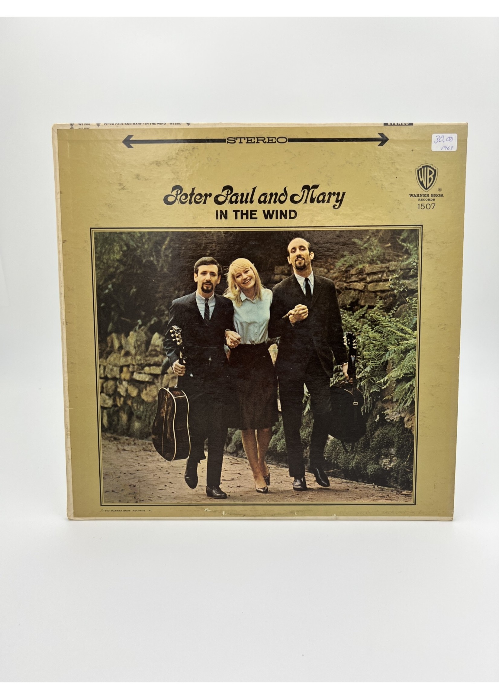 LP Peter Paul And Mary In The Wind LP RECORD