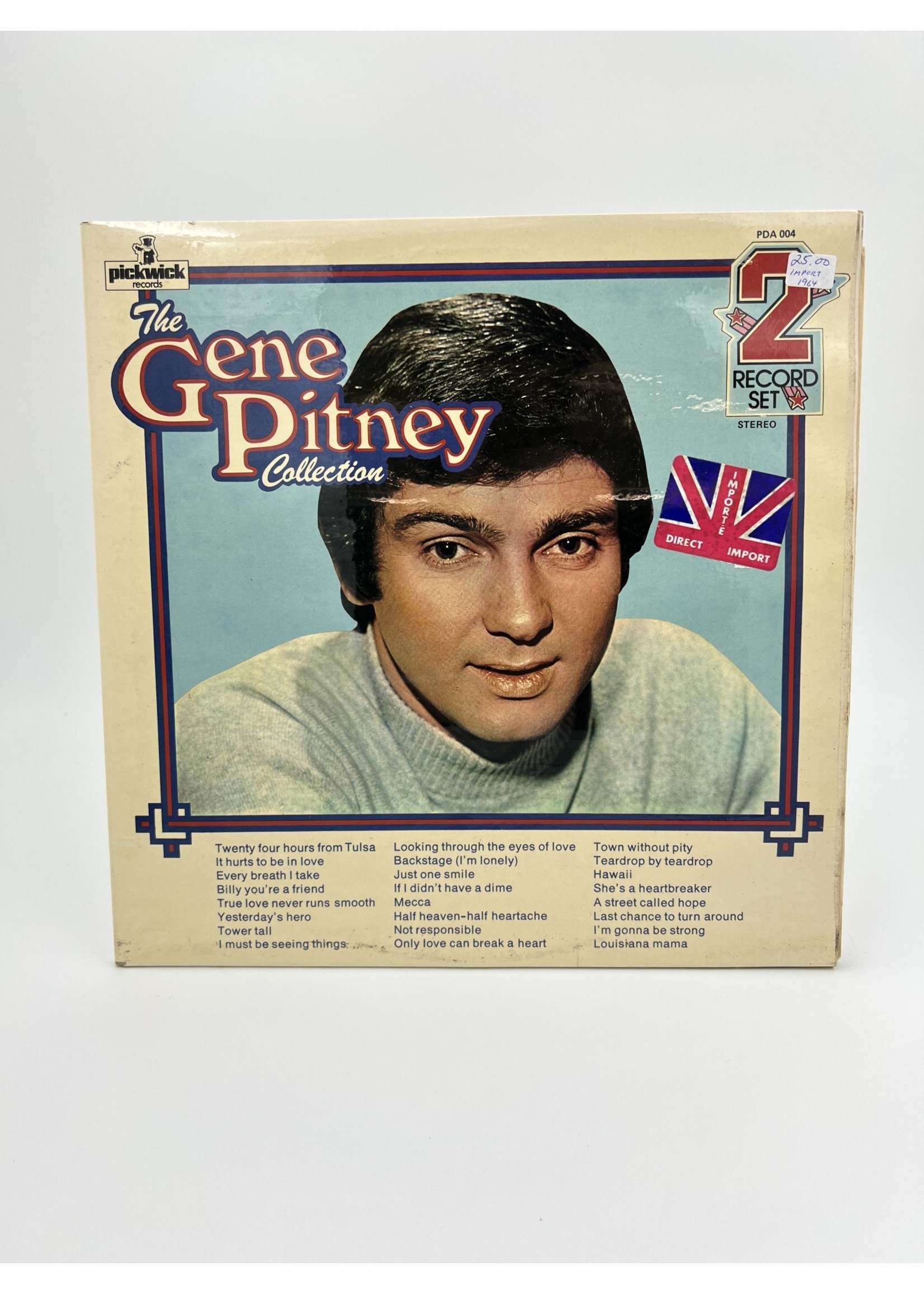 LP The Gene Pitney Collection Import LP 2 RECORD