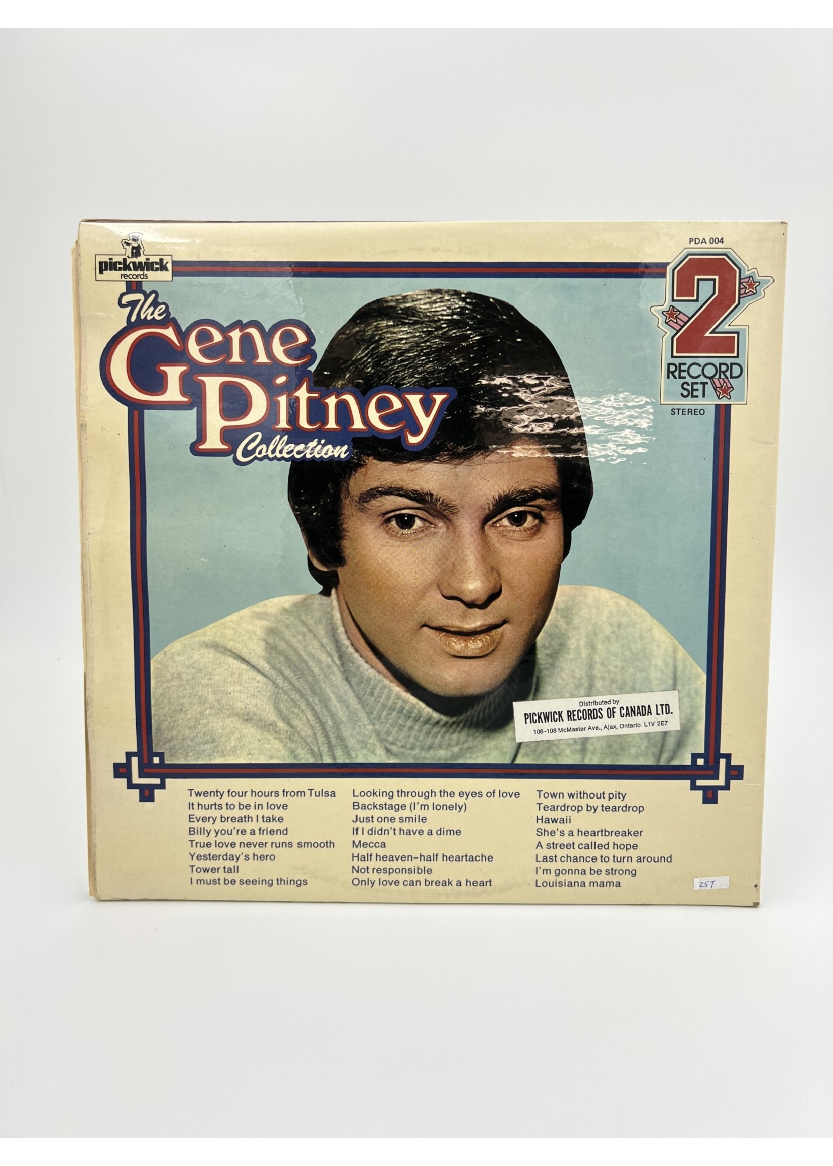 LP The Gene Pitney Collection Import LP 2 RECORD