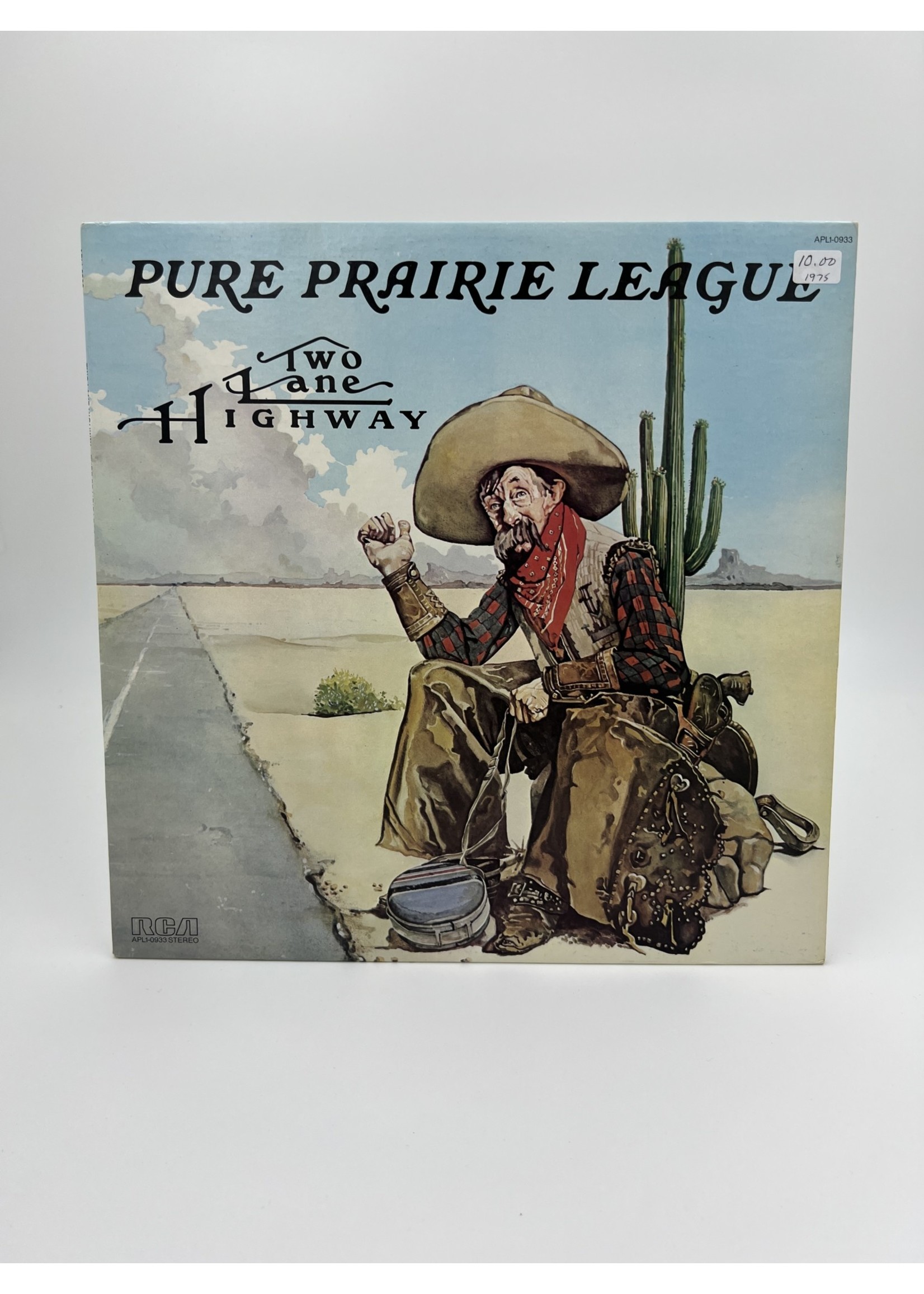 LP Pure Prairie League Two Lane Highway LP RECORD
