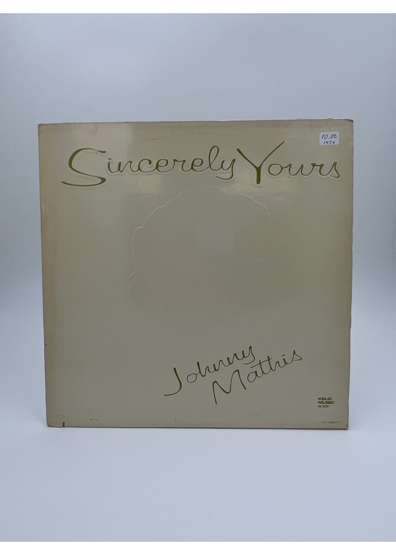LP Johnny Mathis Sincerely Yours LP RECORD