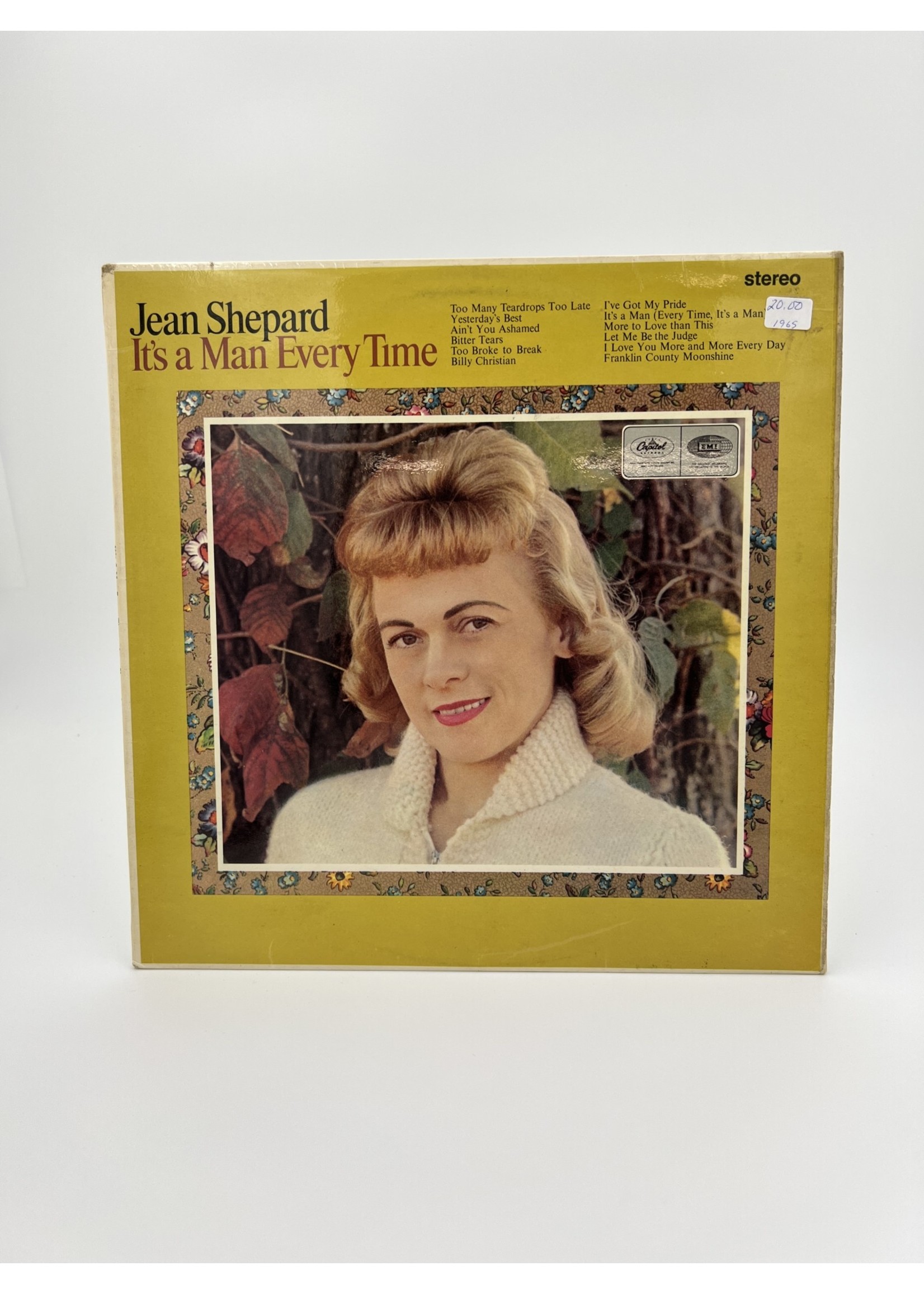 LP Jean Shepard Its A Man Every Time LP RECORD