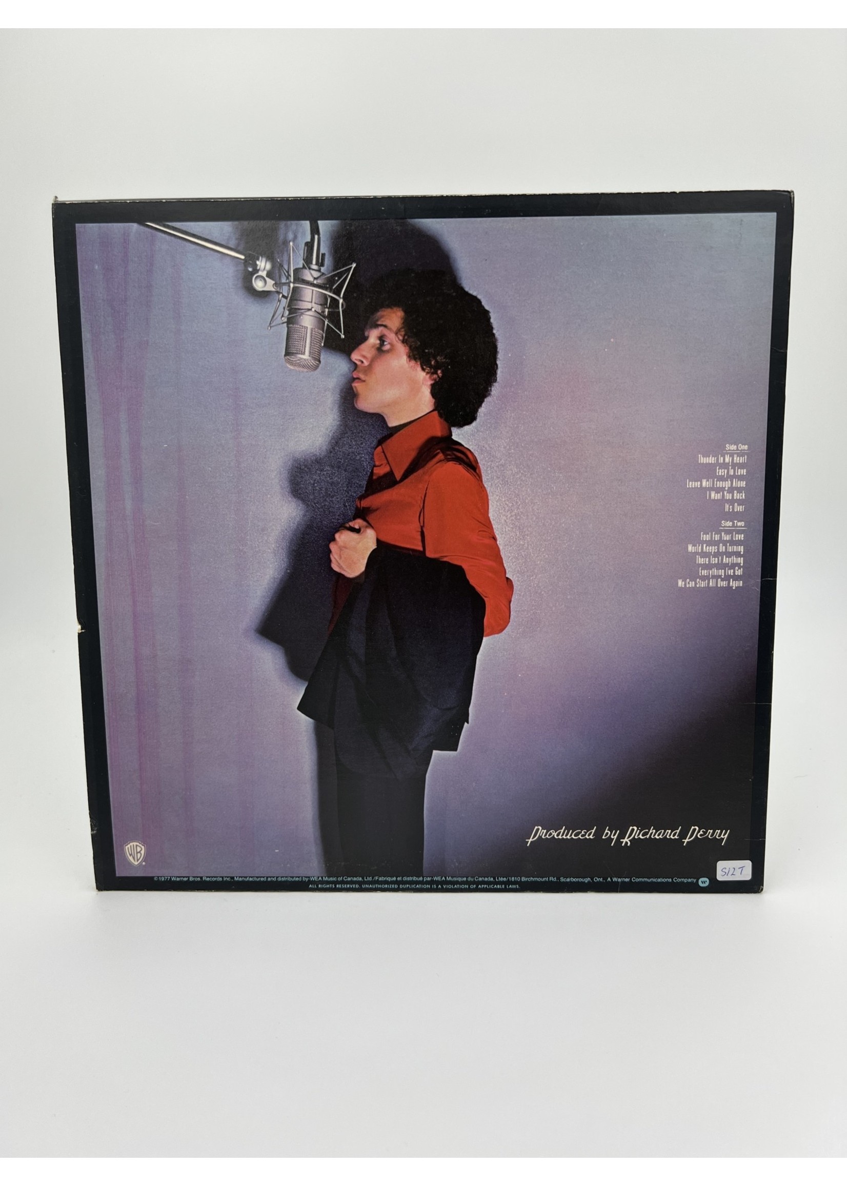 LP Leo Sayer Thunder In My Heart LP RECORD