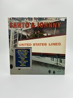 LP Around The World With Santo And Johnny LP RECORD
