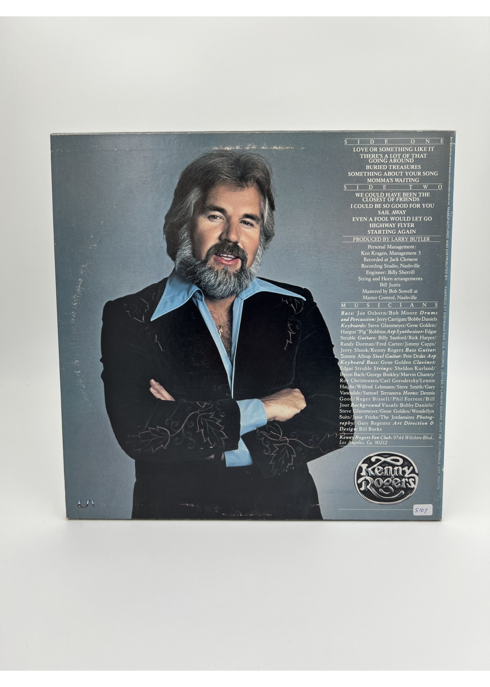 LP Kenny Rogers Love Or Something Like It LP RECORD