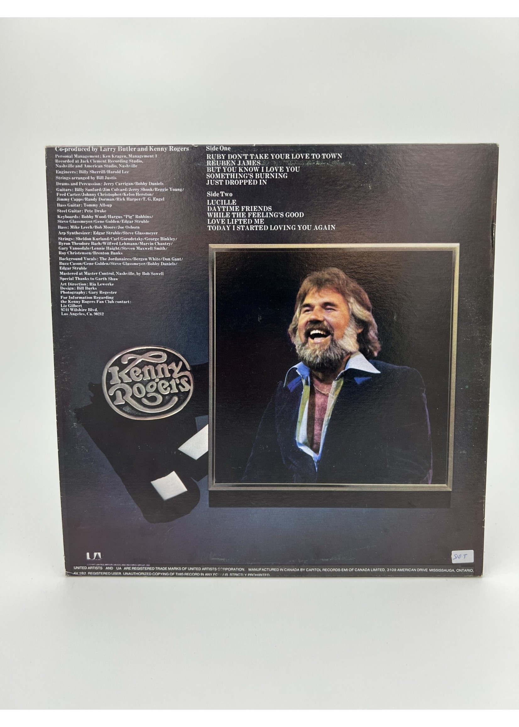 LP Kenny Rogers 10 Years Of Gold LP RECORD