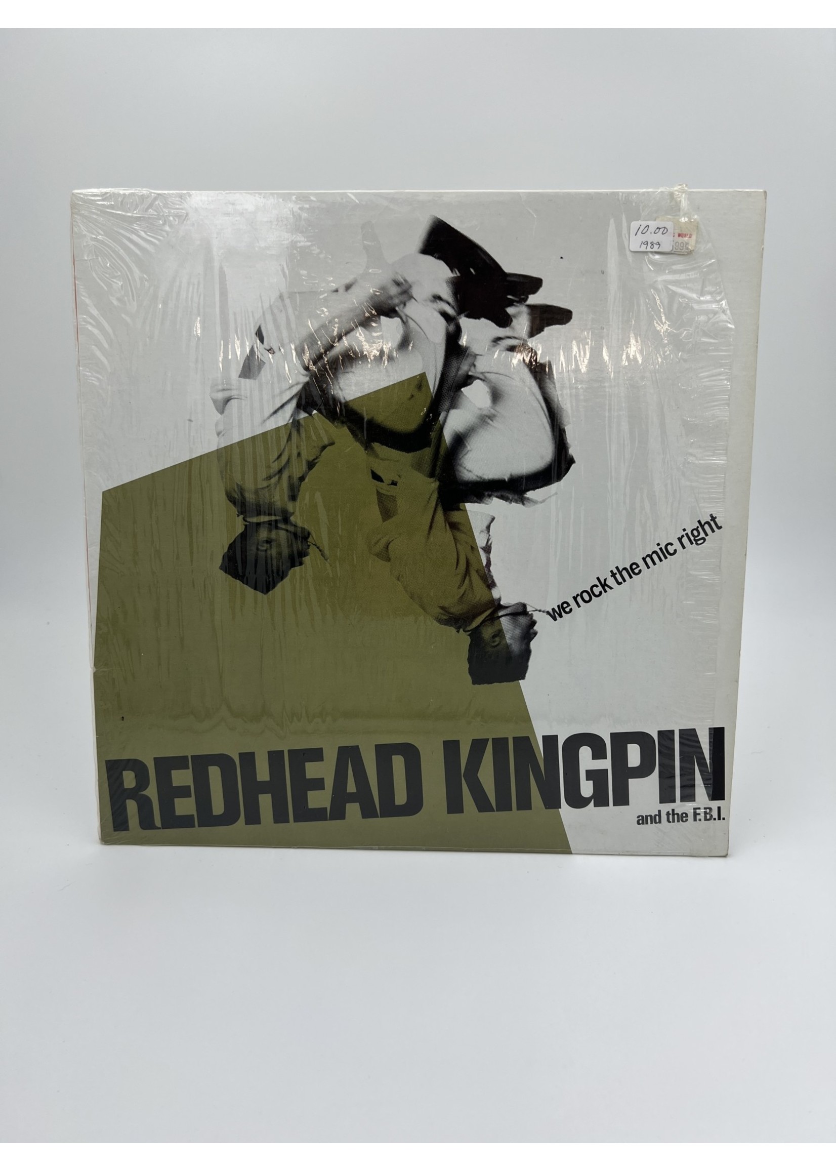 LP Redhead Kingpin And The FBI We Rock The Mic Right LP RECORD