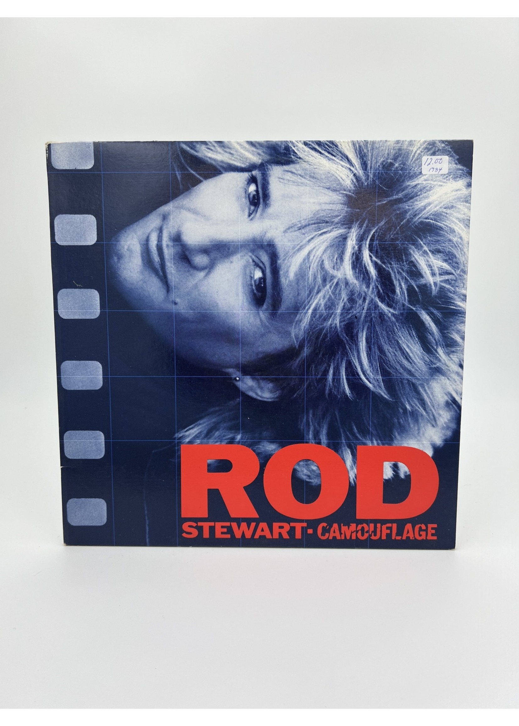 LP Rod Stewart Camouflage LP RECORD