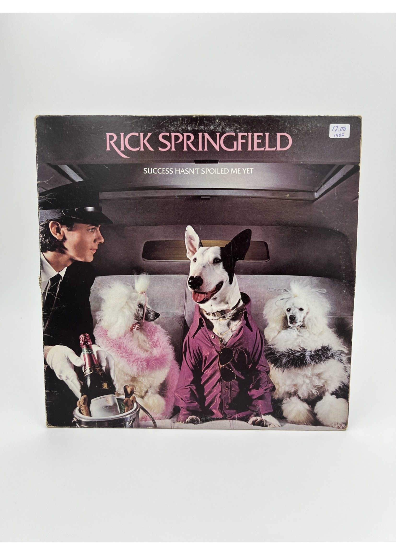 LP Rick Springfield Success Hasnt Spoiled Me Yet LP RECORD