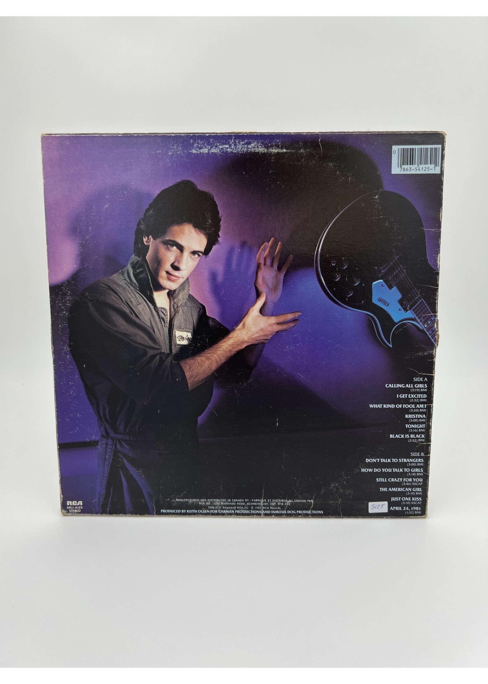 LP Rick Springfield Success Hasnt Spoiled Me Yet LP RECORD