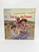 LP Sons Of The Pioneers Our Men Out West LP RECORD