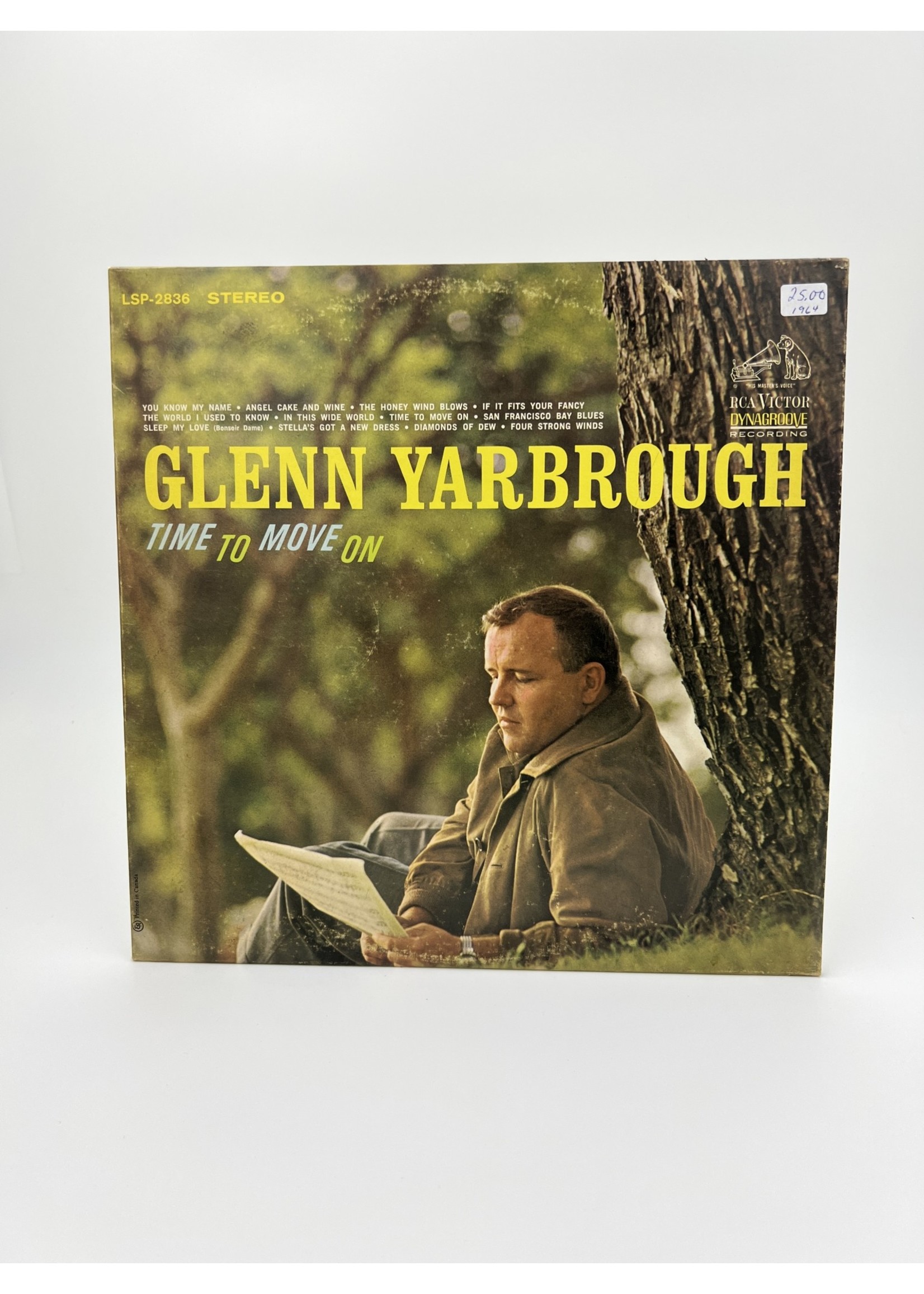 LP Glenn Yarbrough Time To Move On LP RECORD