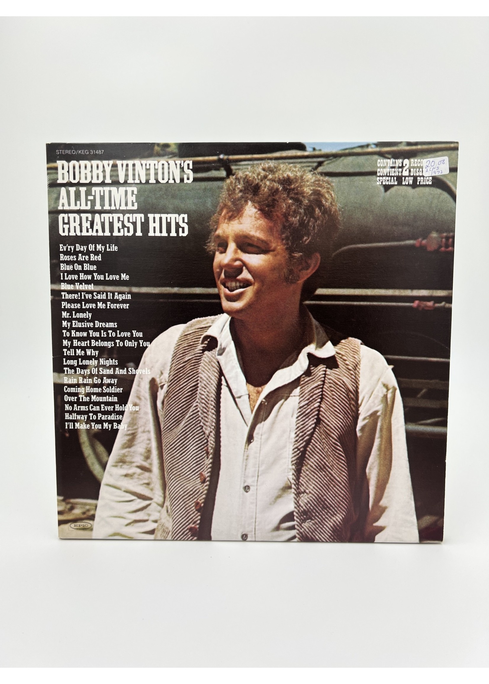 LP Bobby Vintons All Time Greatest Hits LP 2 RECORD