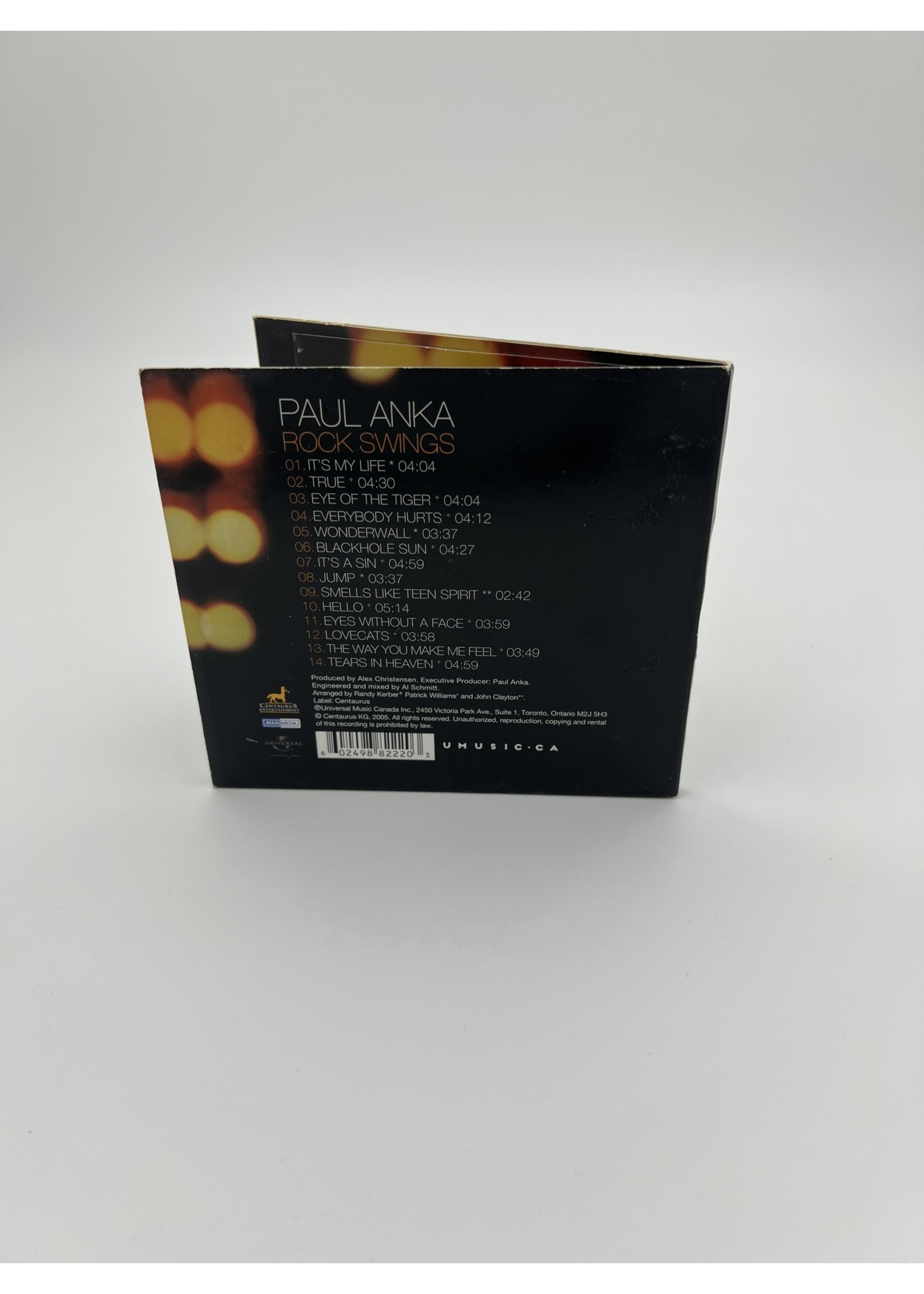 CD Paul Anka Rock Swings CD