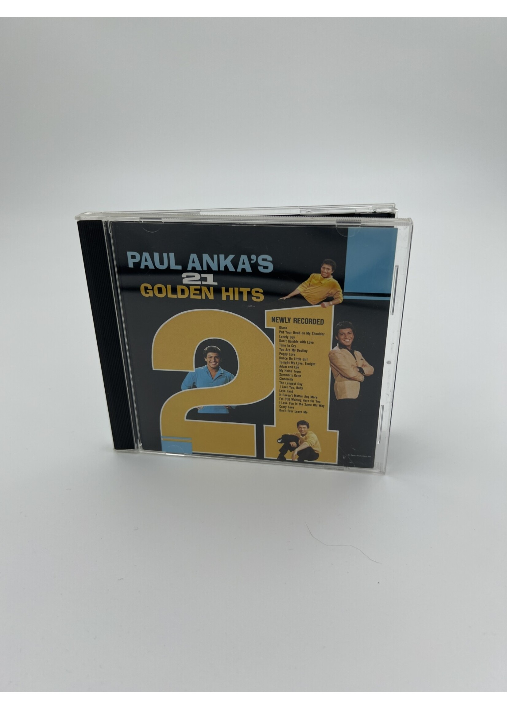 CD Paul Anka 21 Golden Hits CD