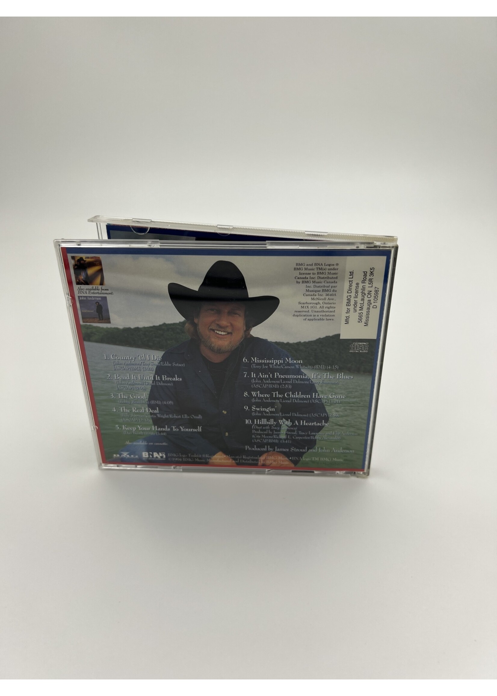 CD John Anderson Country Til I Die CD