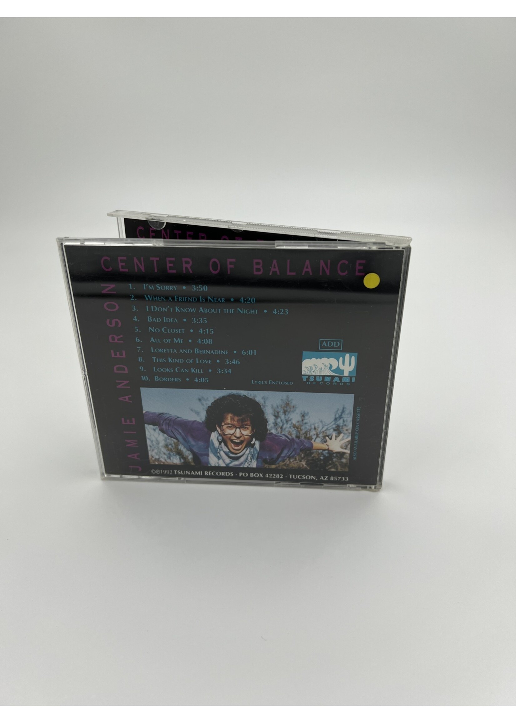 CD Jamie Anderson Center Of Balance CD