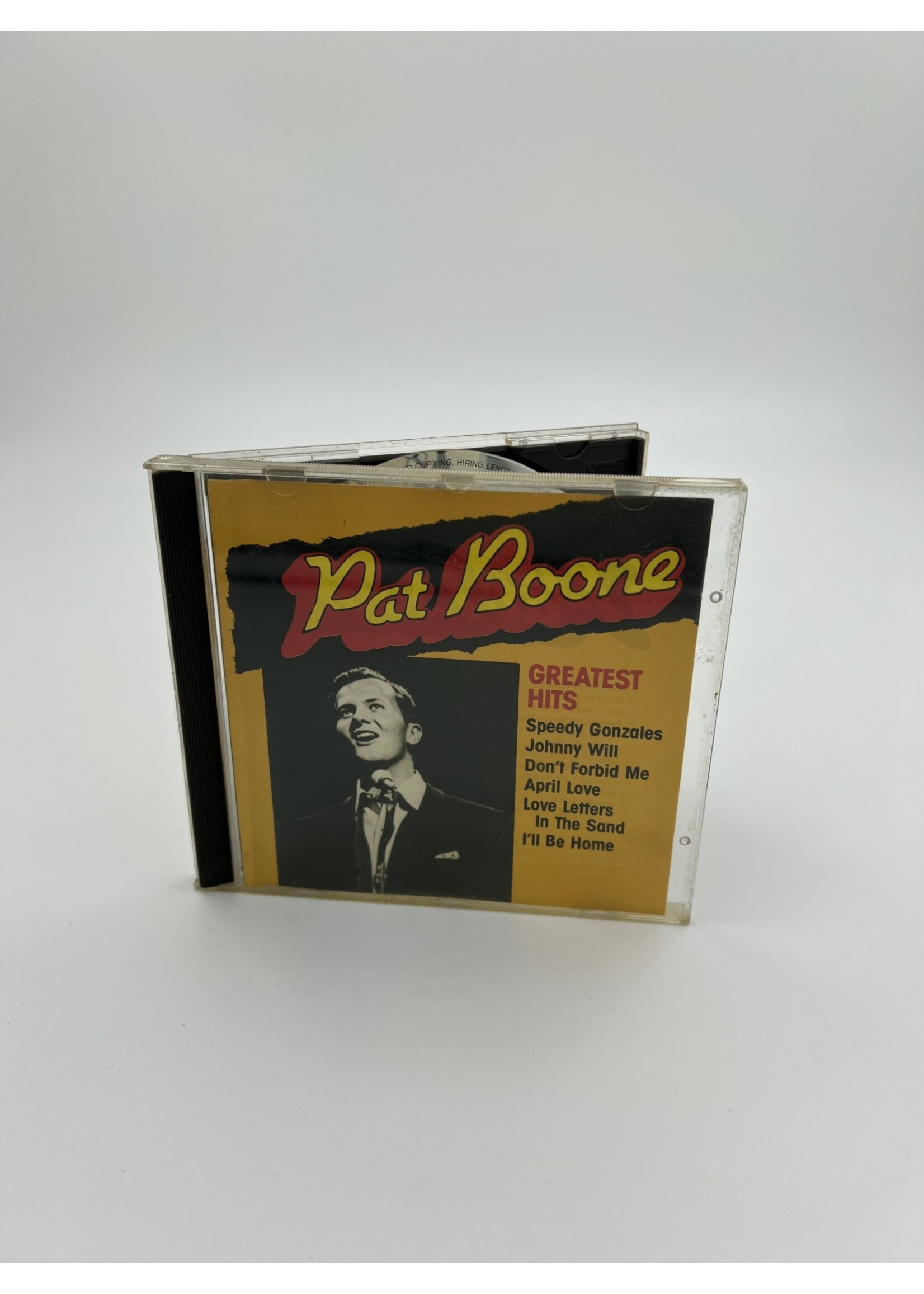 CD Pat Boone Greatest Hits CD
