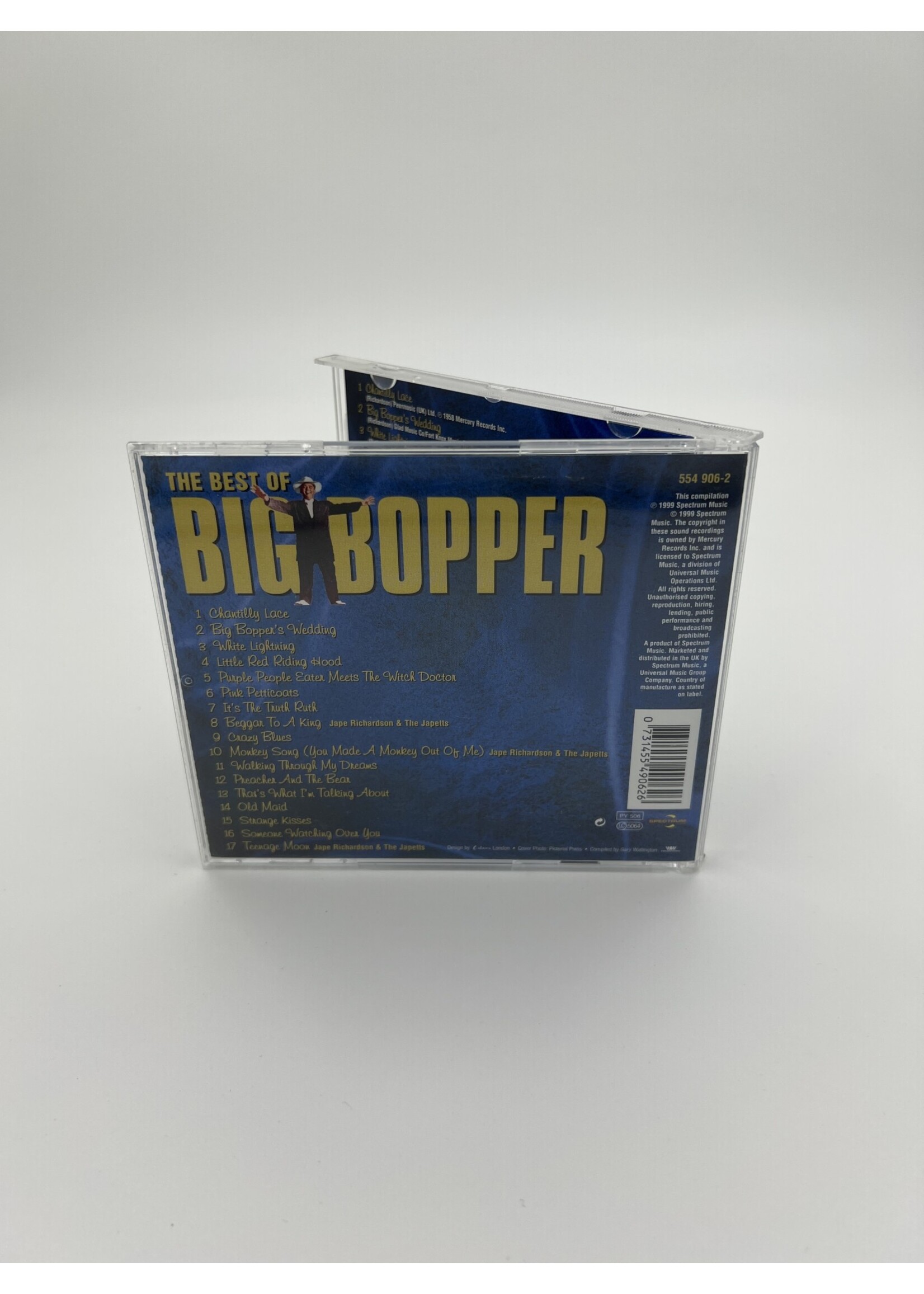 CD The Best Of The Big Bopper Featuring Chantilly Lace CD