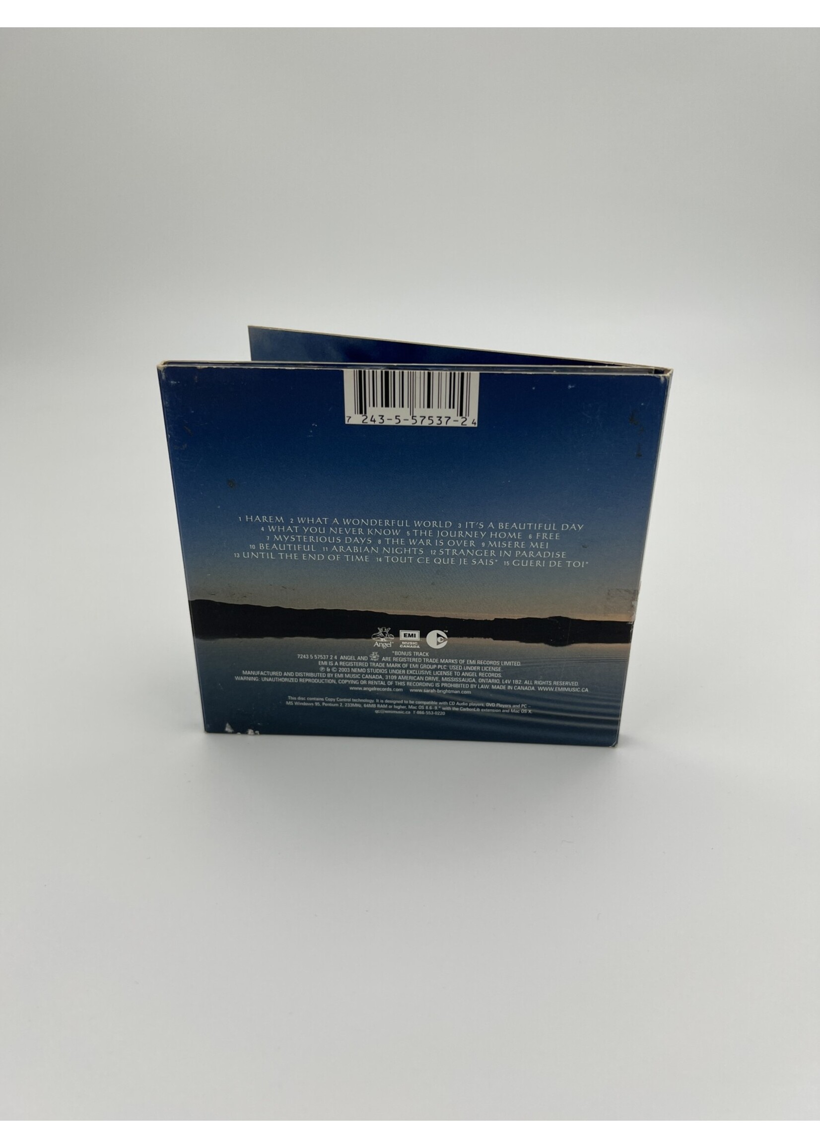 CD Sarah Brightman Harem CD