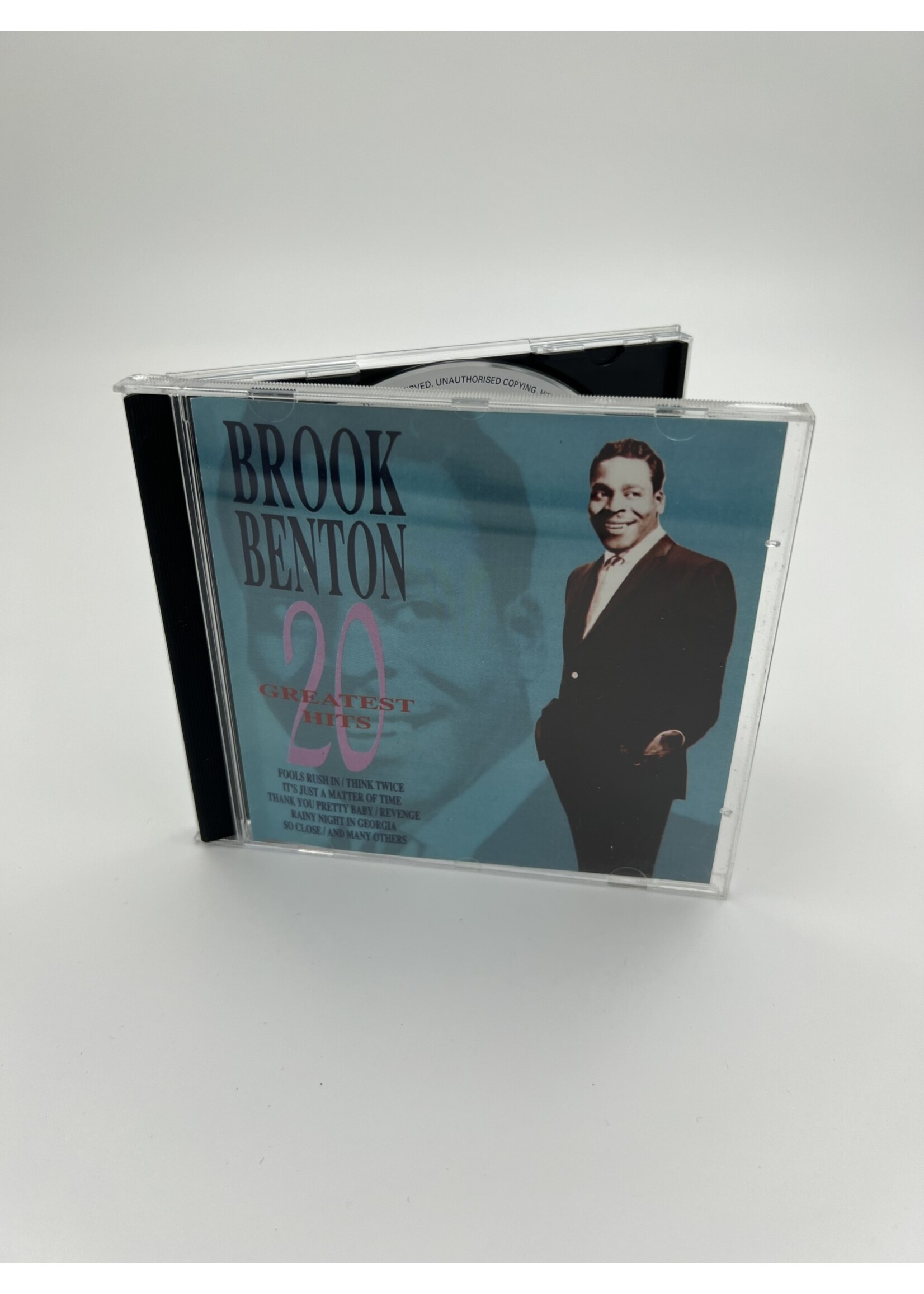 CD Brook Benton 20 Greatest Hits CD