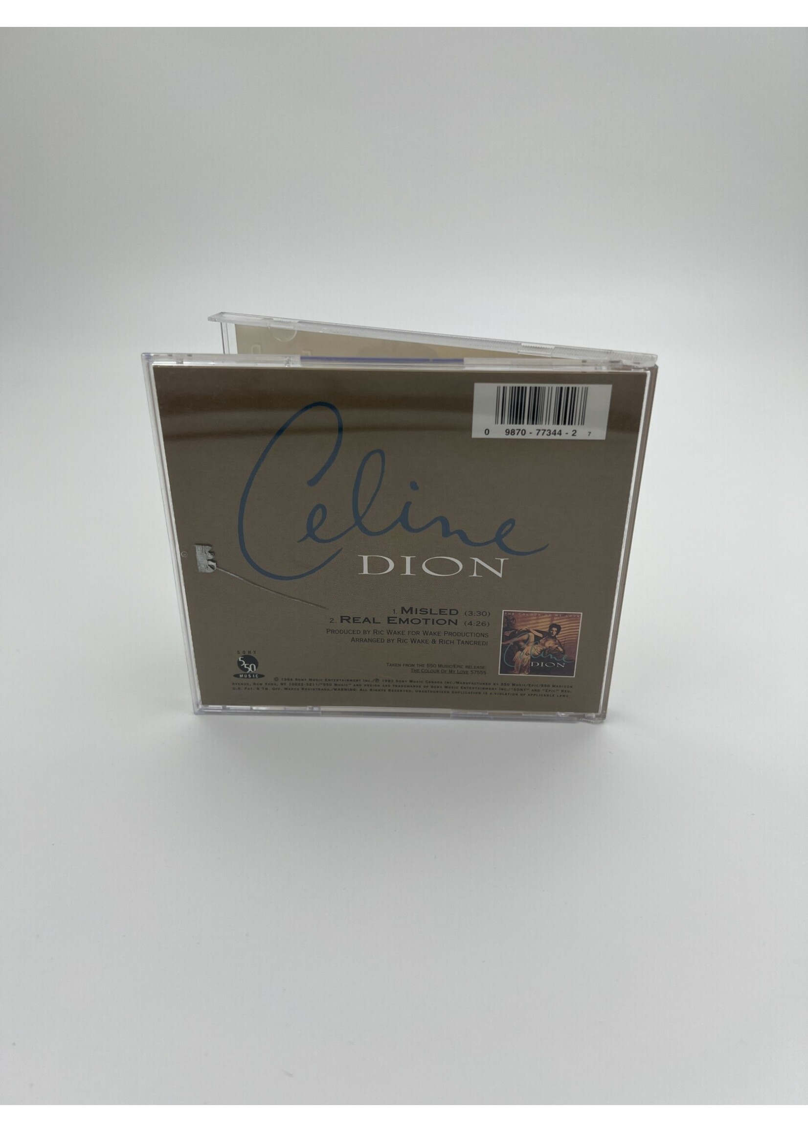 CD Celine Dion Misled CD