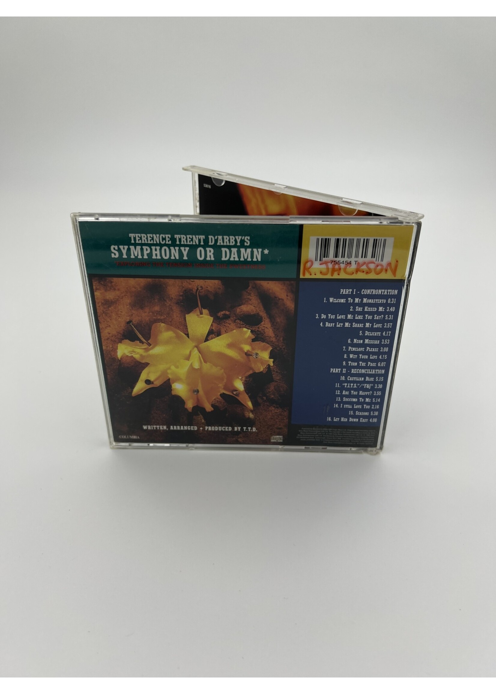 CD Terence Trent Darby Symphony Or Damn CD