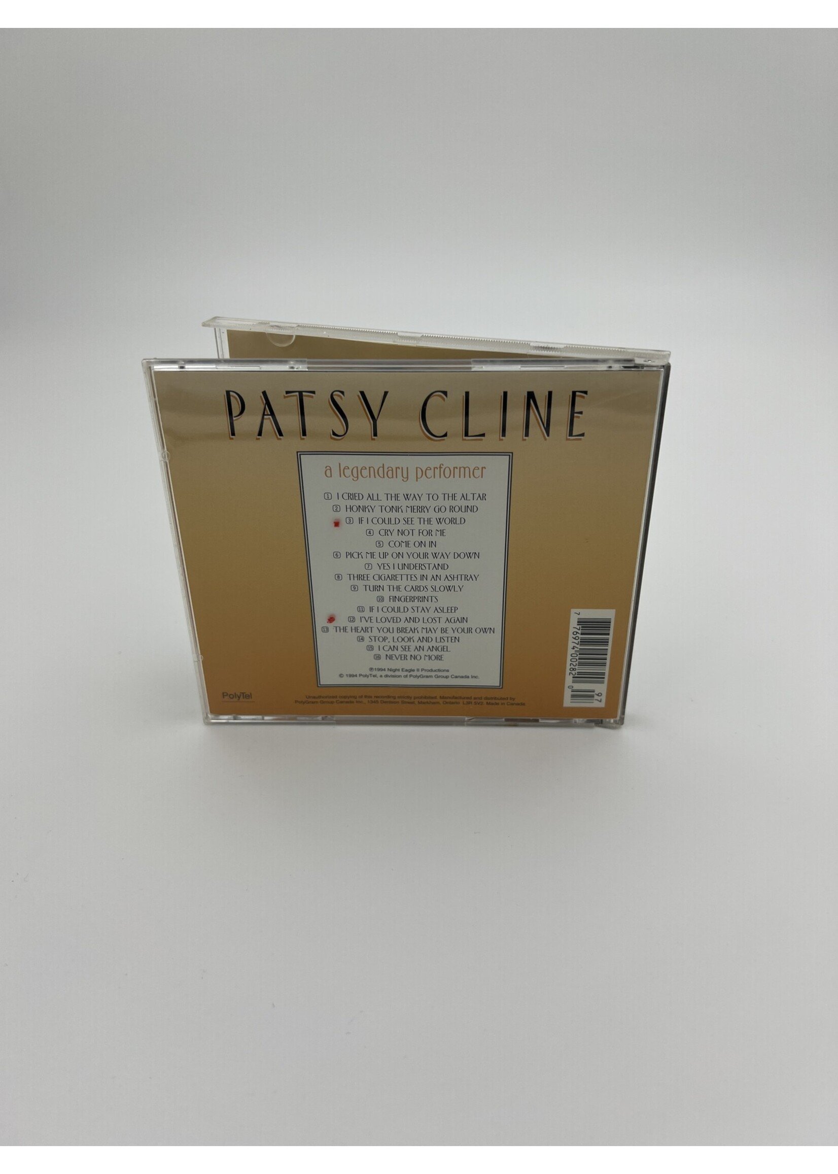 CD Patsy Cline A Legendary Performer CD