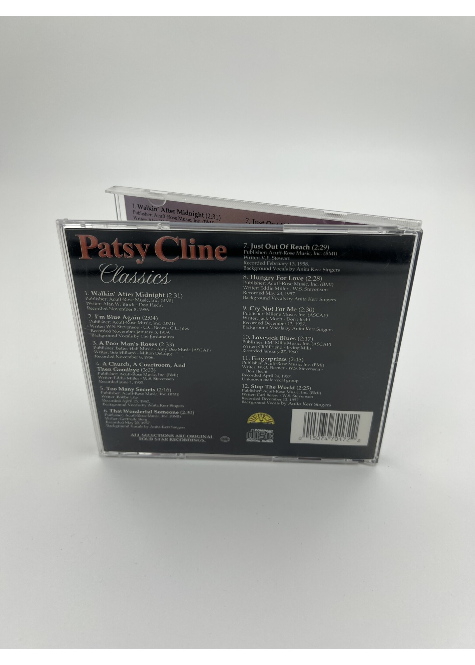 CD   Patsy Cline Classics CD