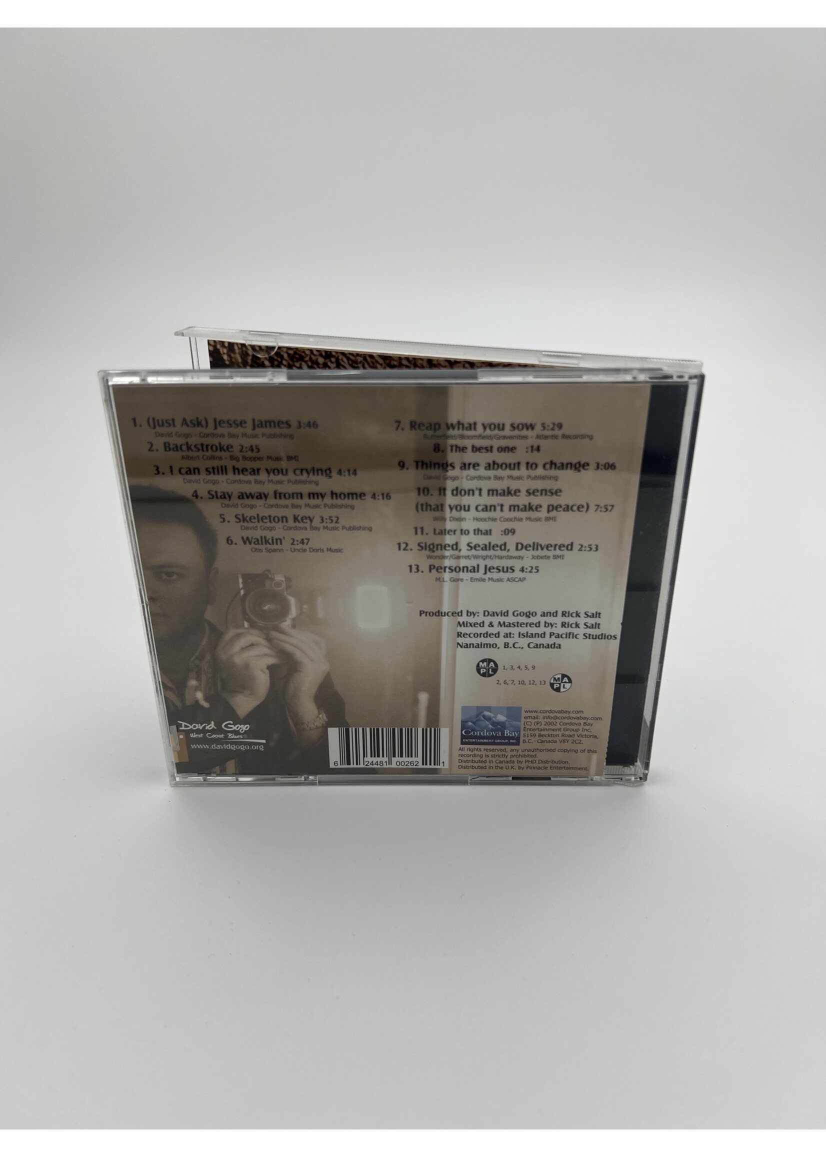 CD David Gogo Skeleton key CD