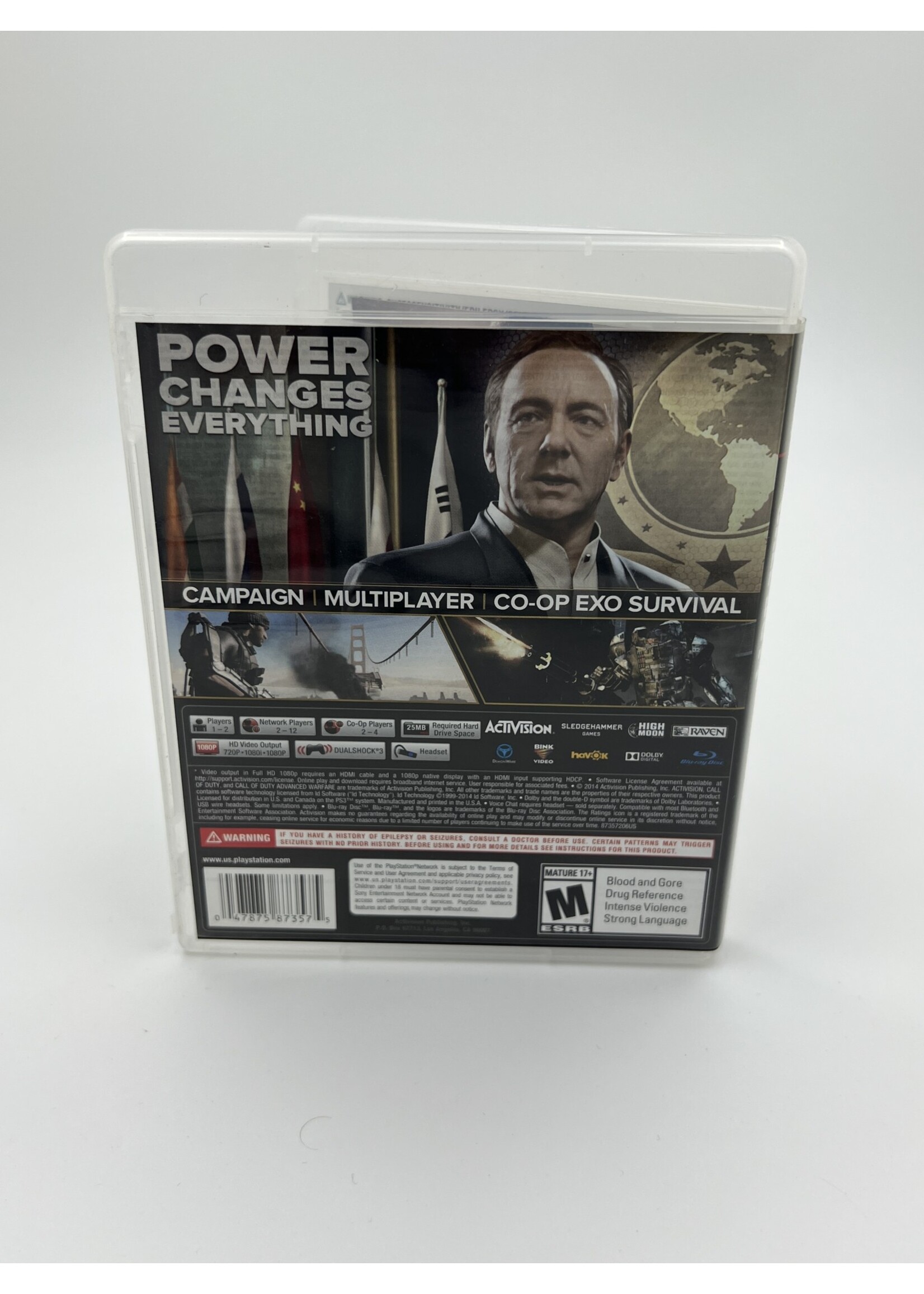 Sony Call Of Duty Advanced Warfare Ps3