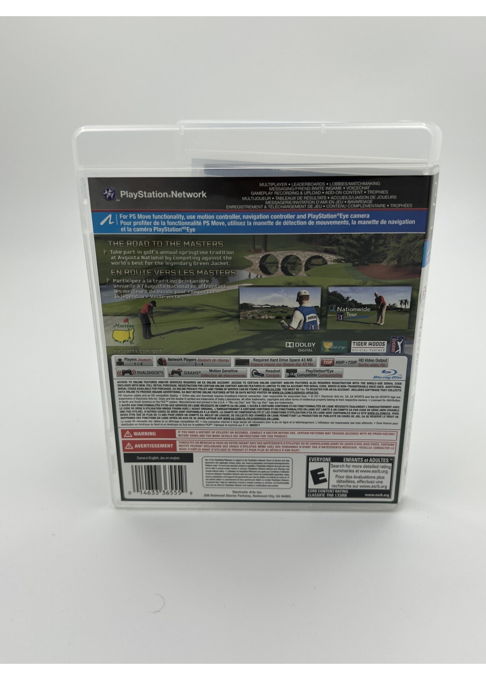 Sony Tiger Woods PGA Tour 12 Masters PS3
