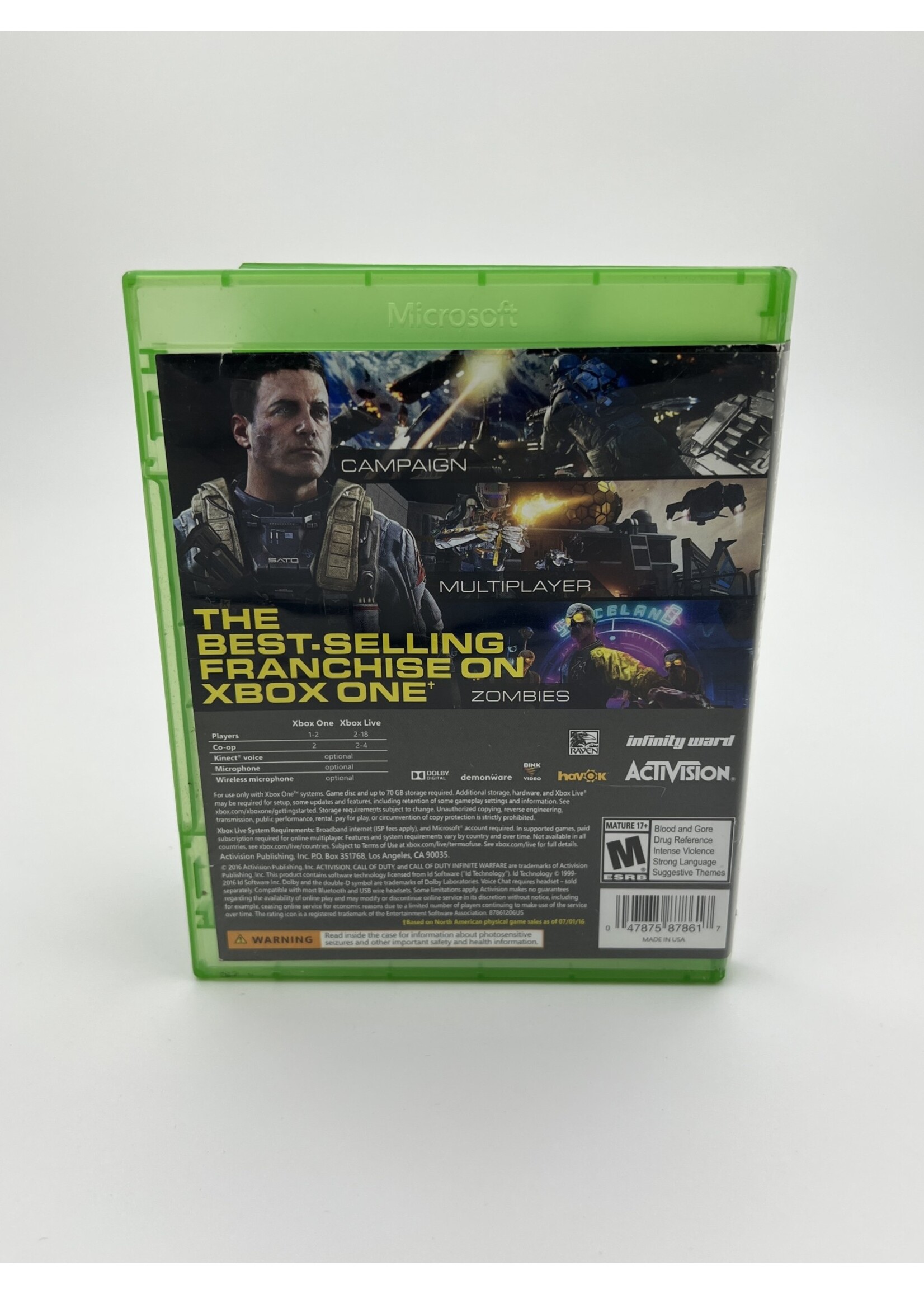 Xbox Call Of Duty Infinite Warfare Xbox One
