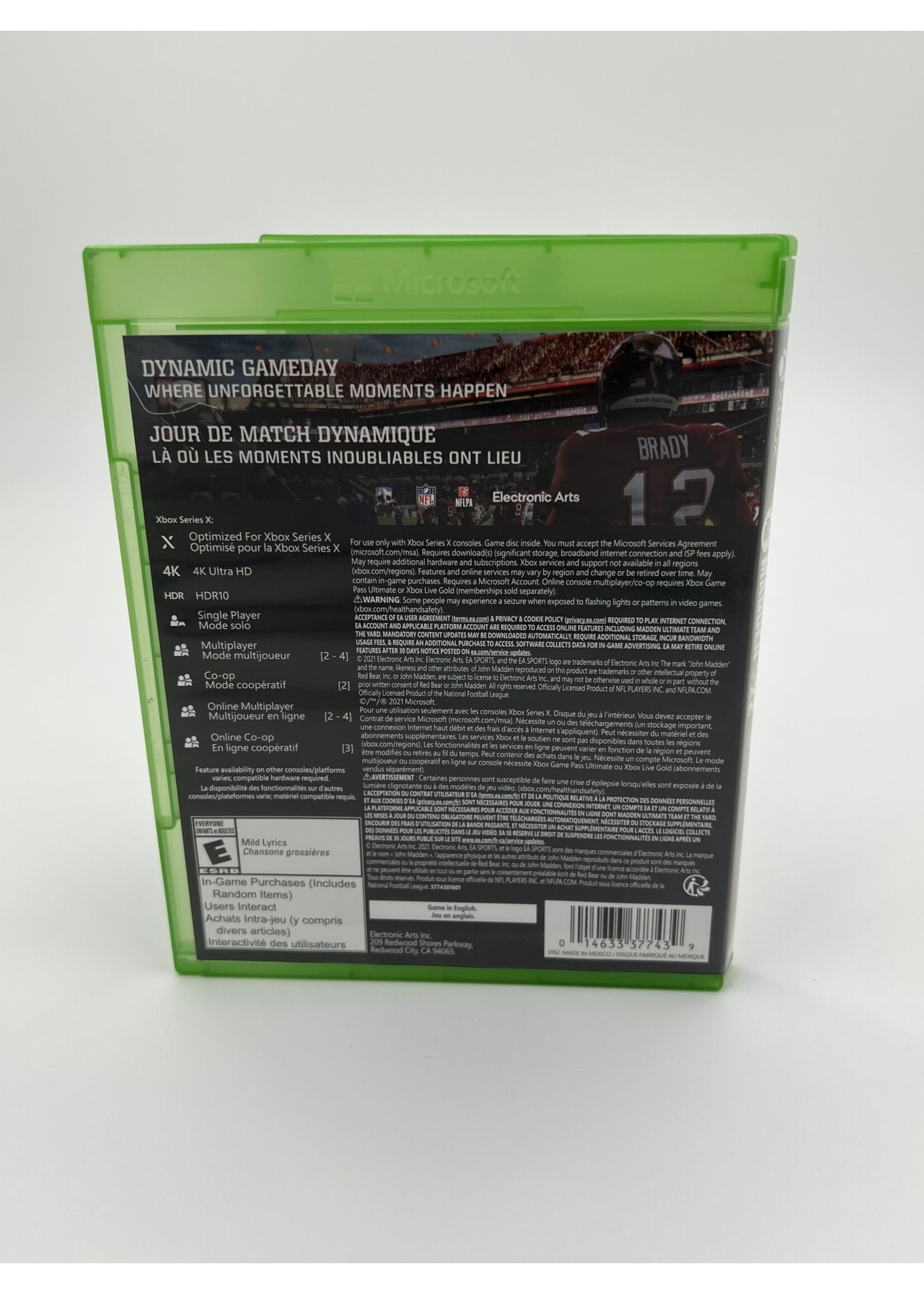 Xbox NFL Madden 22 Xbox X