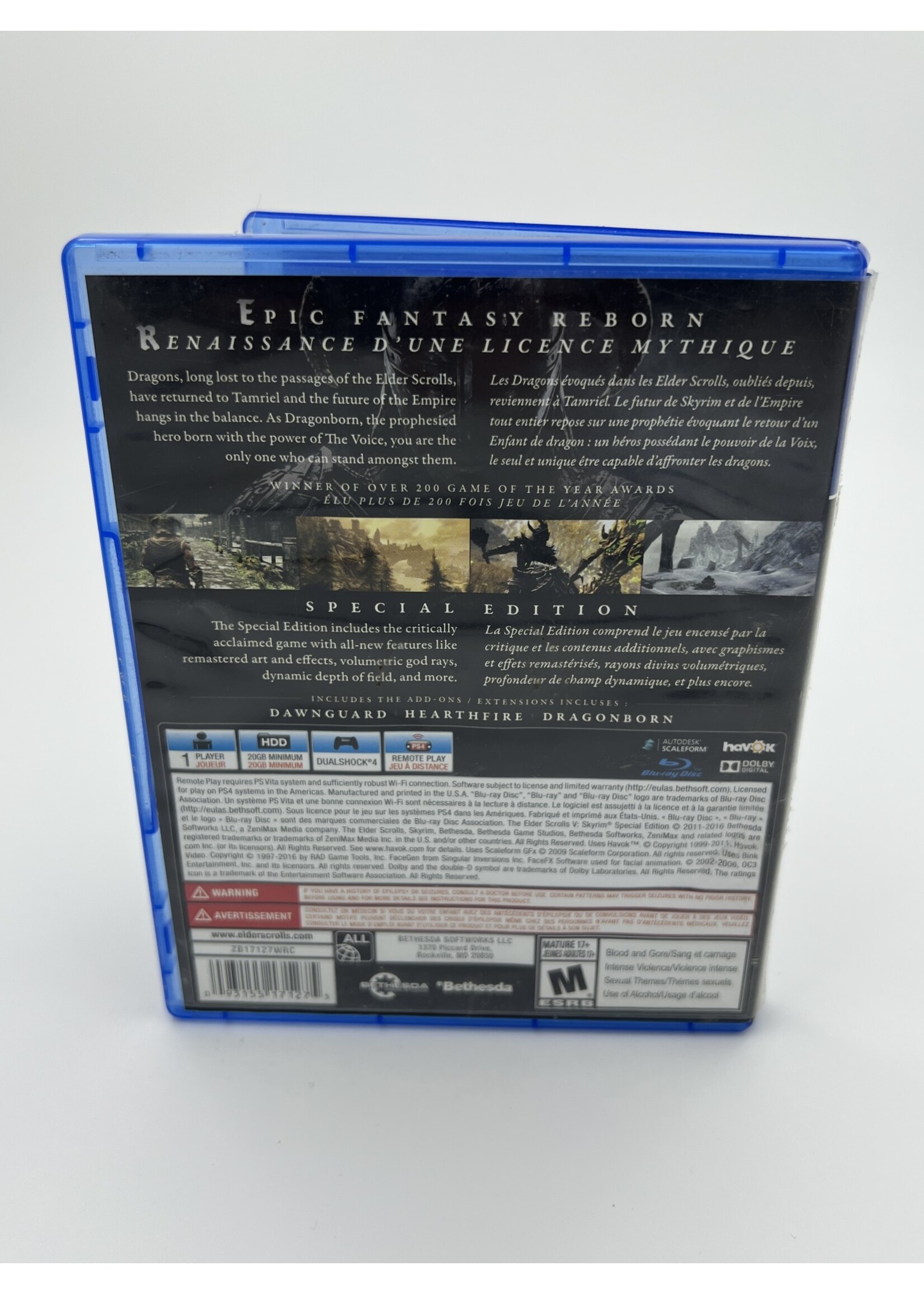 Sony The Elder Scrolls 5 Skyrim Special Edition PS4