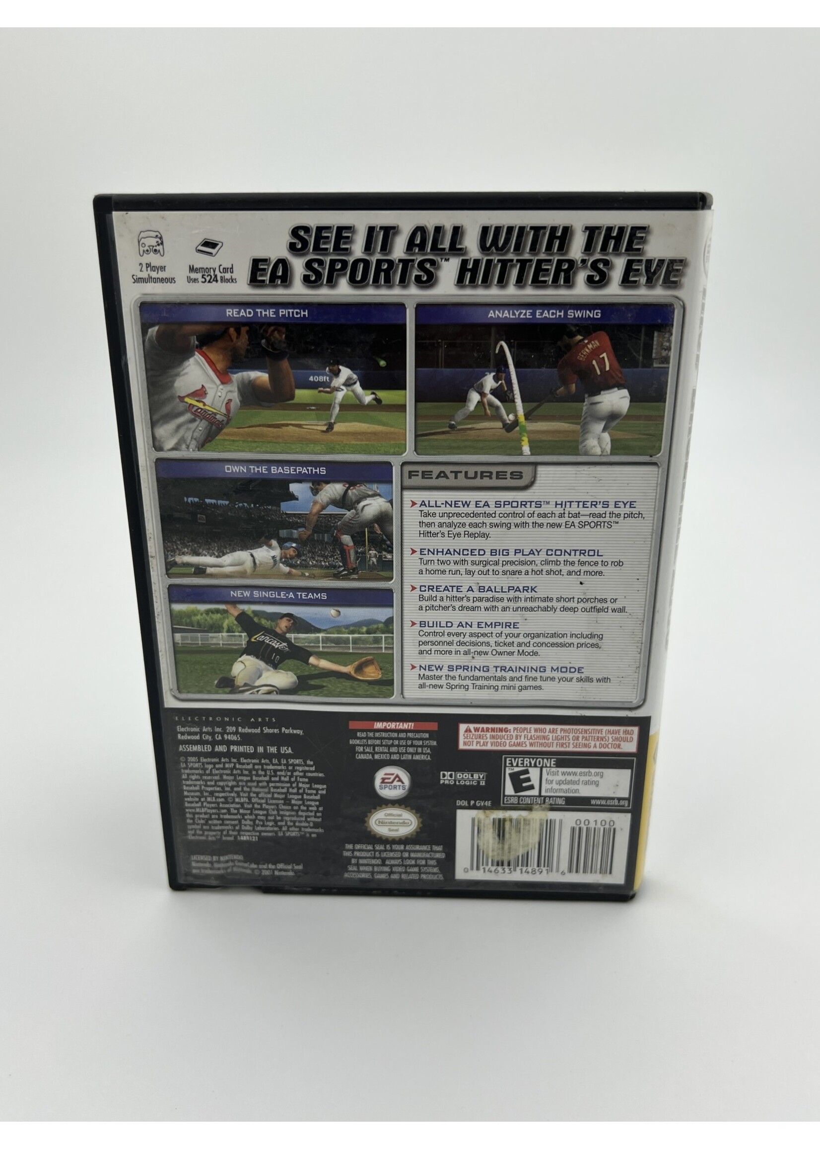 Nintendo MVP Baseball 2005 Gamecube