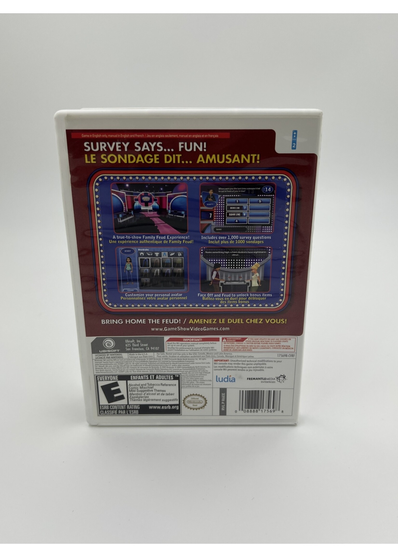 Nintendo Family Feud 2010 Edition Wii