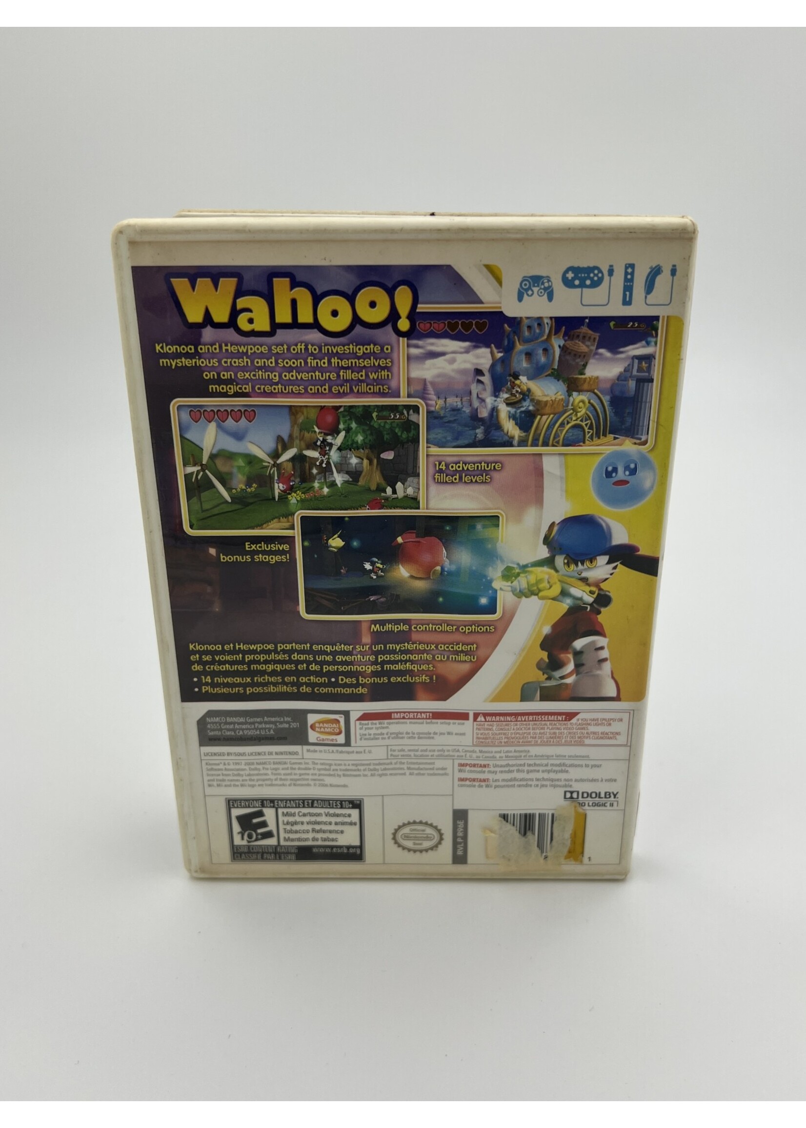 Nintendo Klonoa Wii