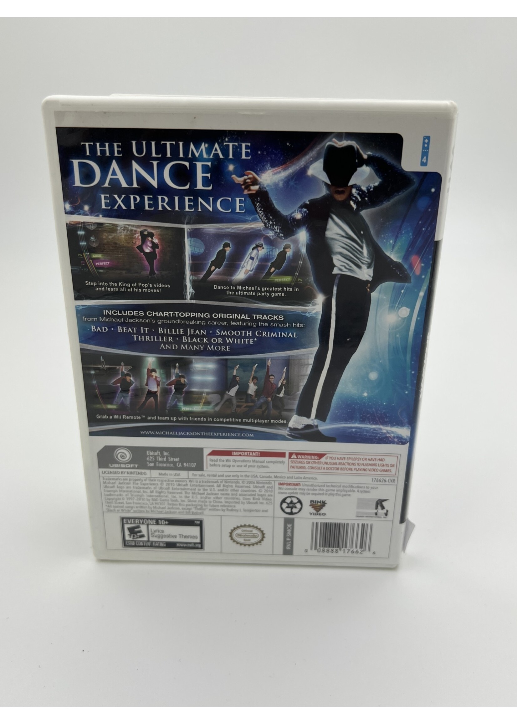 Nintendo Michael Jackson The Experience