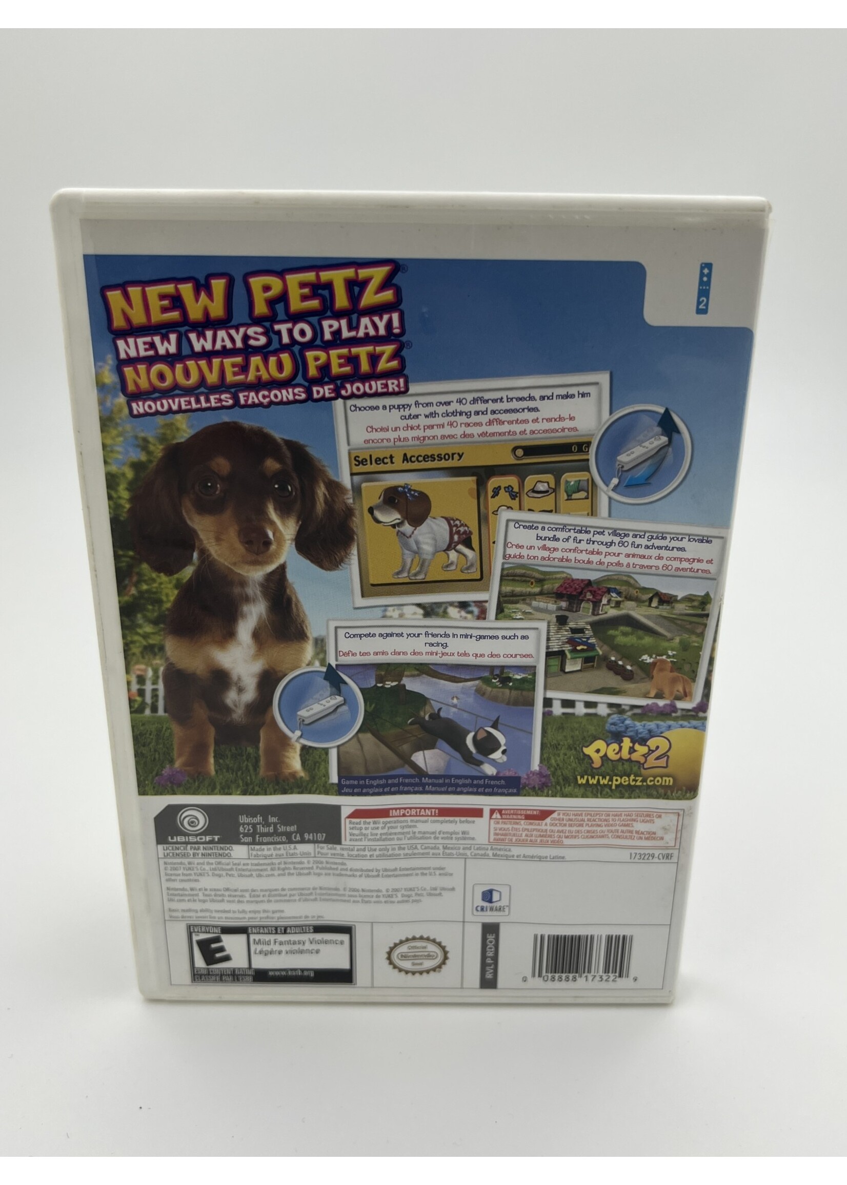 Nintendo Petz Dogz 2 Wii