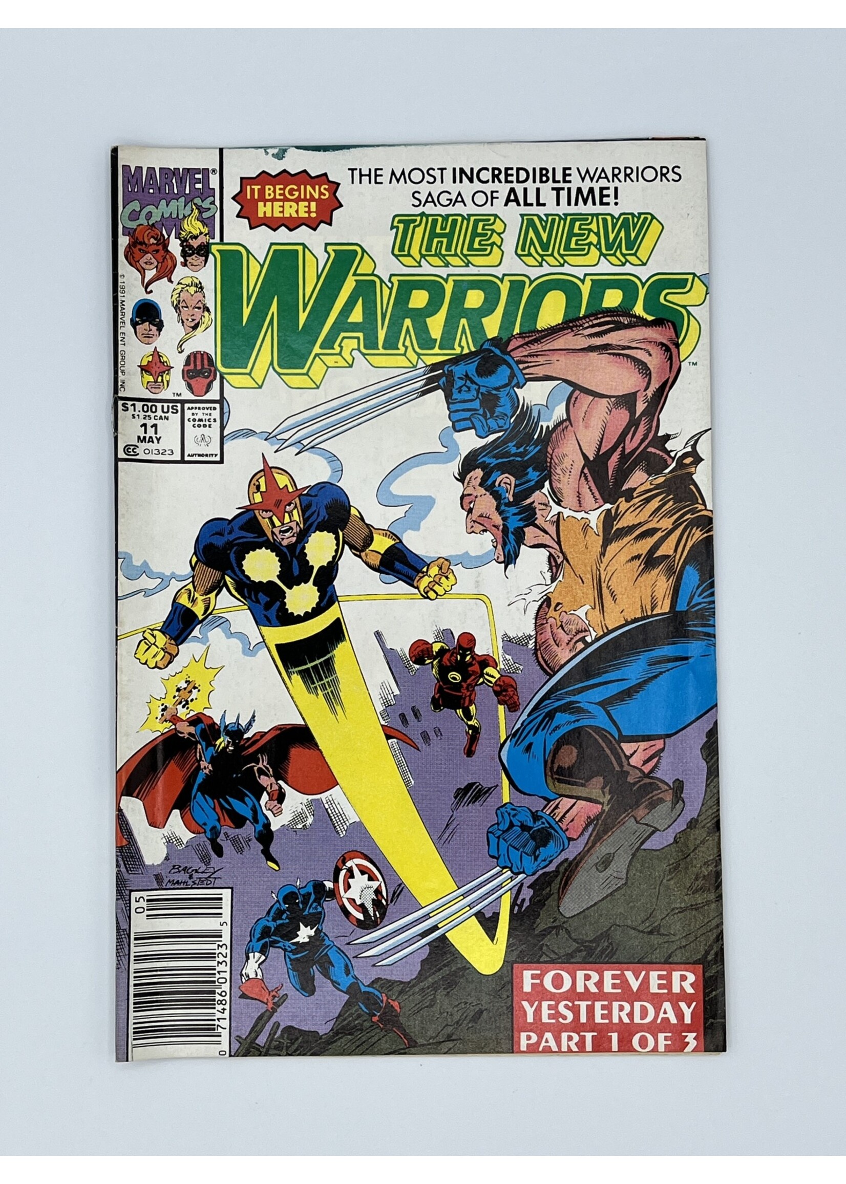 Marvel THE NEW WARRIORS #11 Marvel May 1991