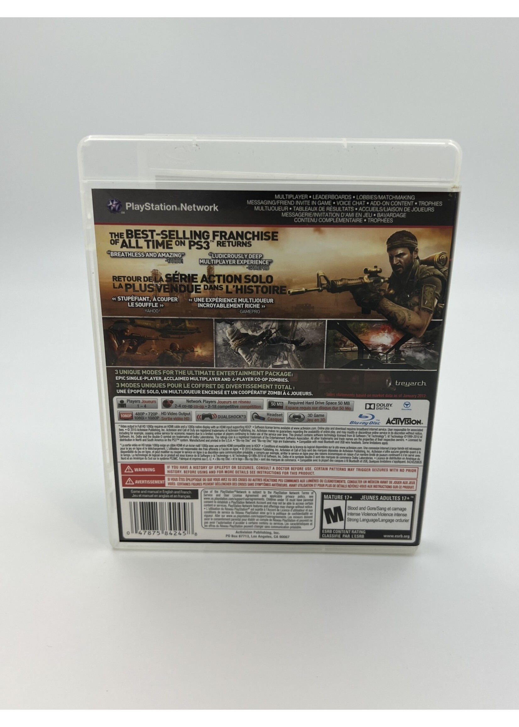 Sony Call Of Duty Black Ops PS3