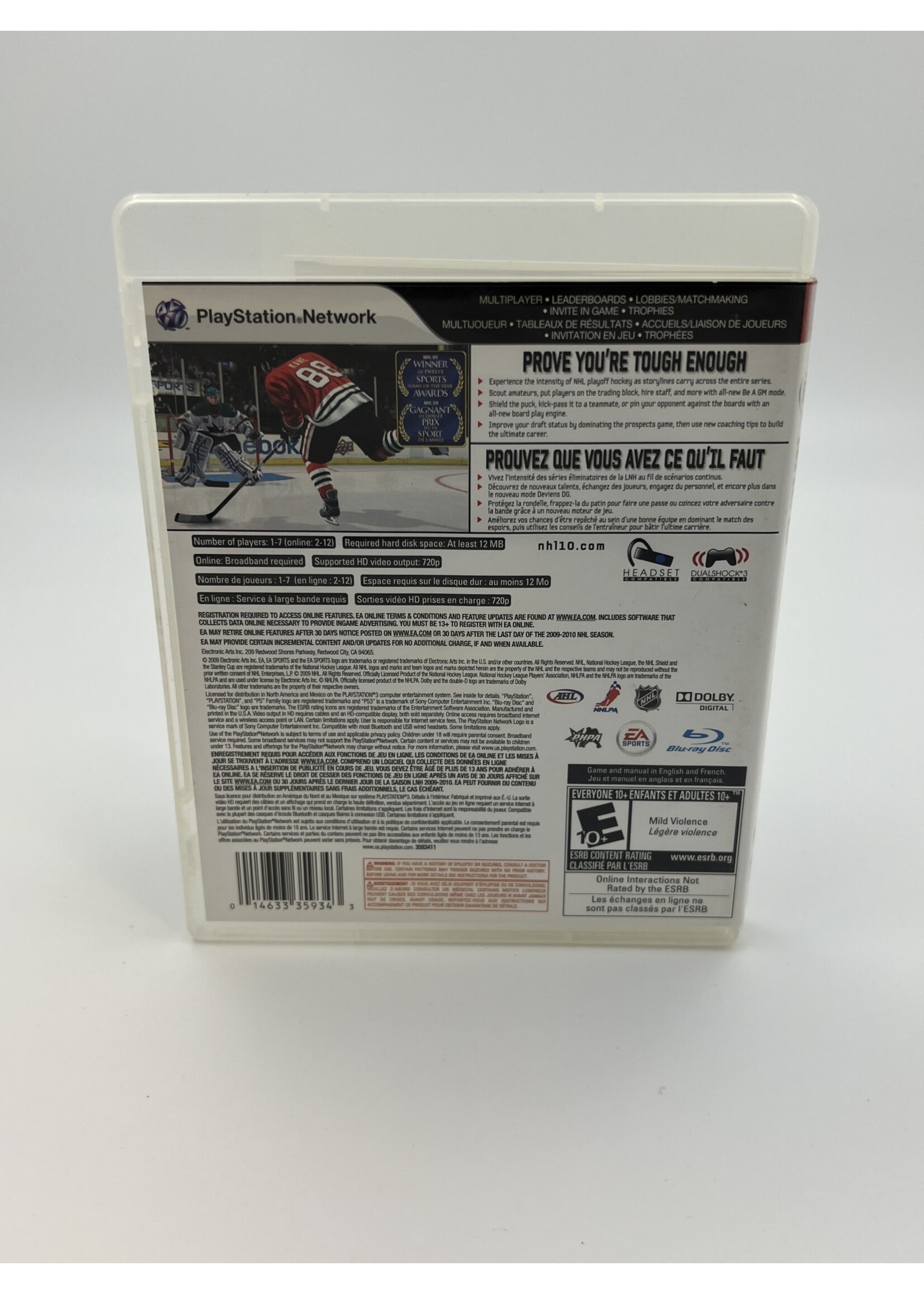 Sony NHL 10 PS3