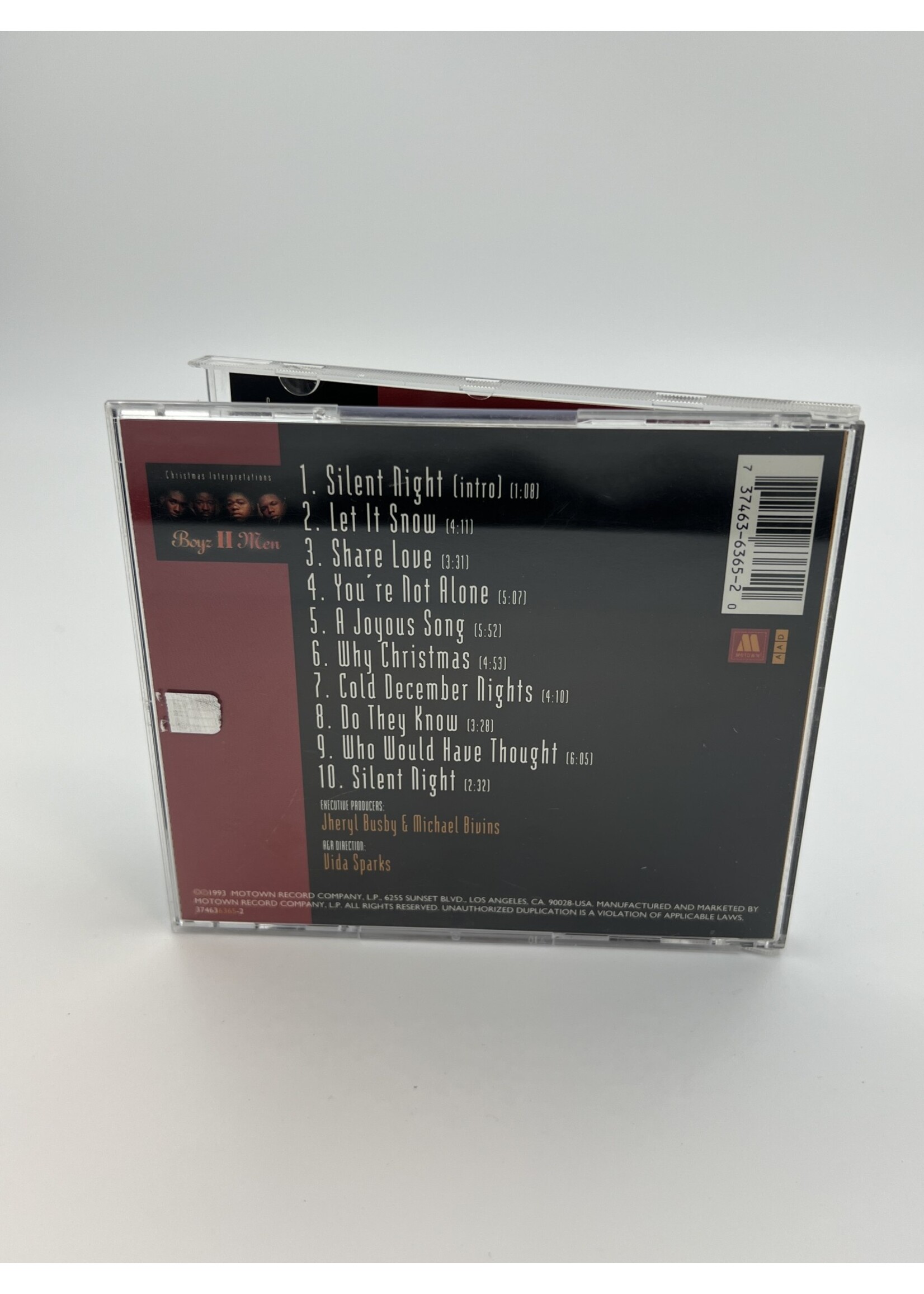 CD Boyz 2 Men Christmas Interpretations CD