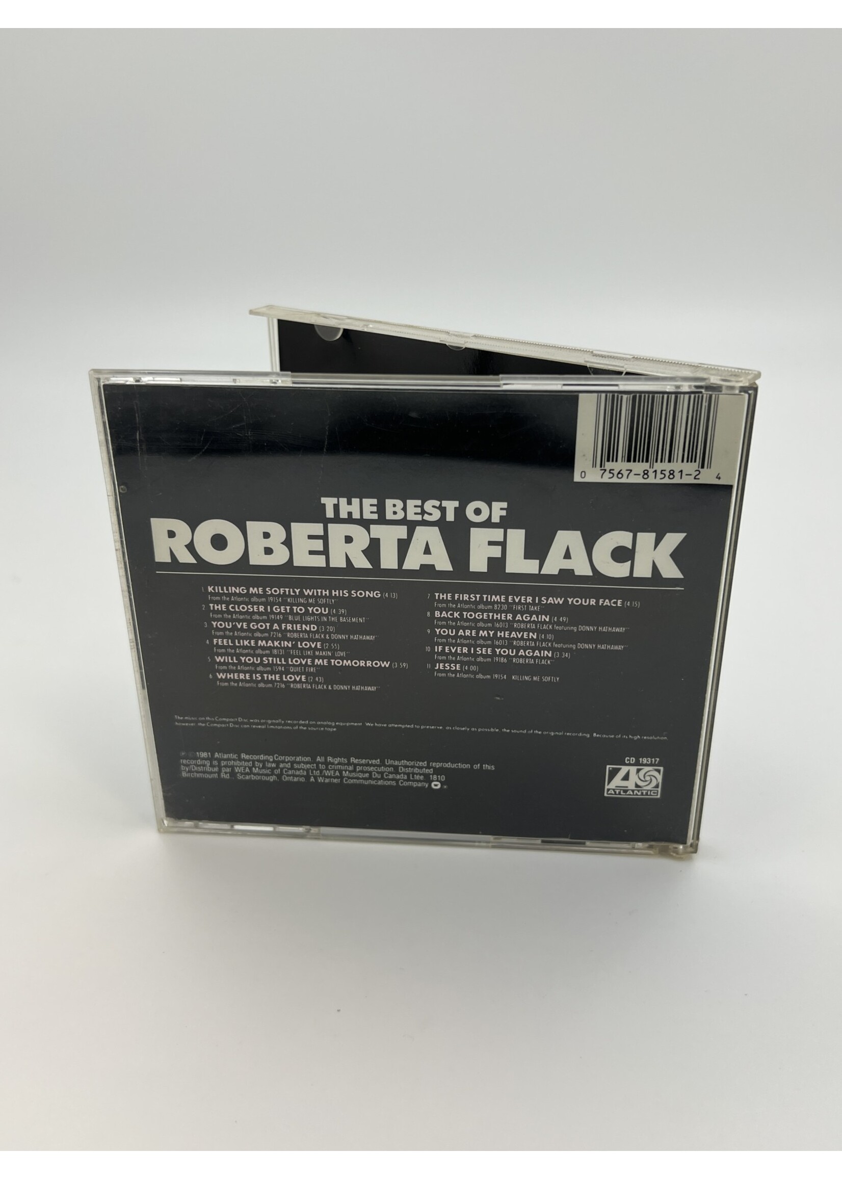 CD The Best Of Roberta Flack CD