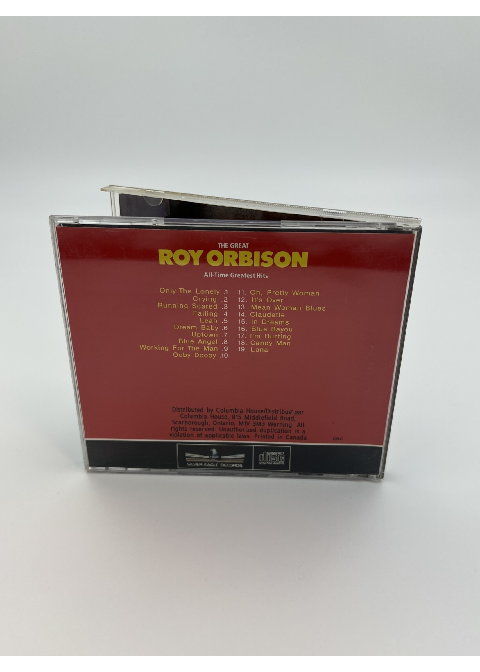 CD Roy Orbison All Time Greatest Hits CD