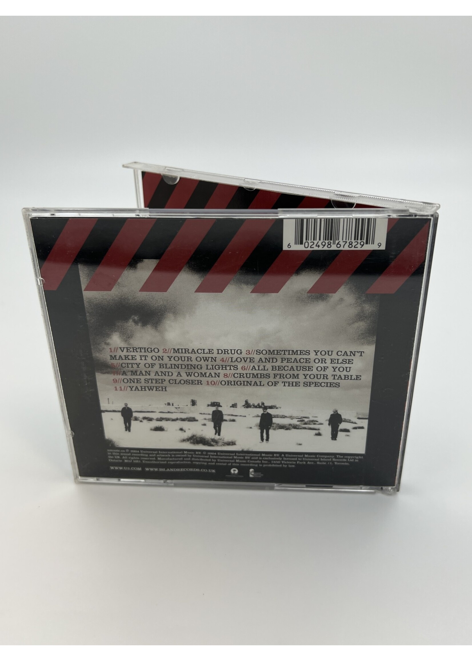 CD U2 How To Dismantle An Atomic Bomb CD