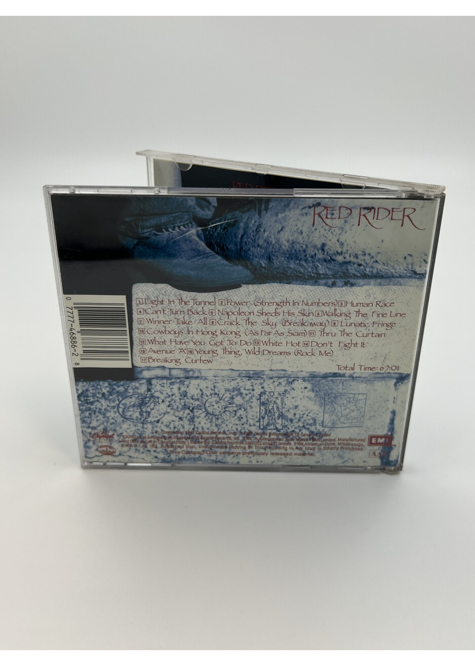 CD Over 60 Minutes With Red Rider CD
