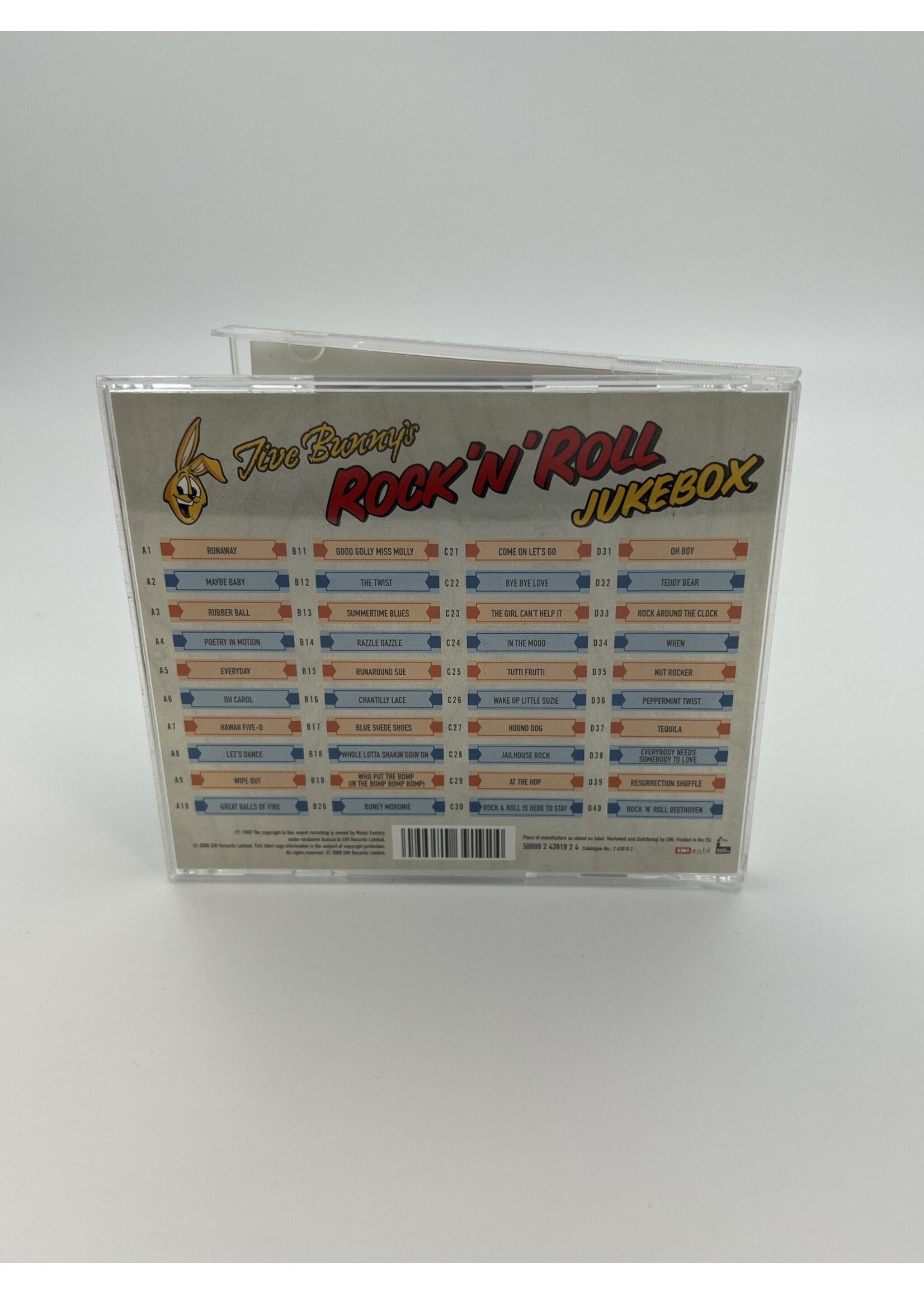 CD The Bunnys Rock N Roll Jukebox Various Artists CD